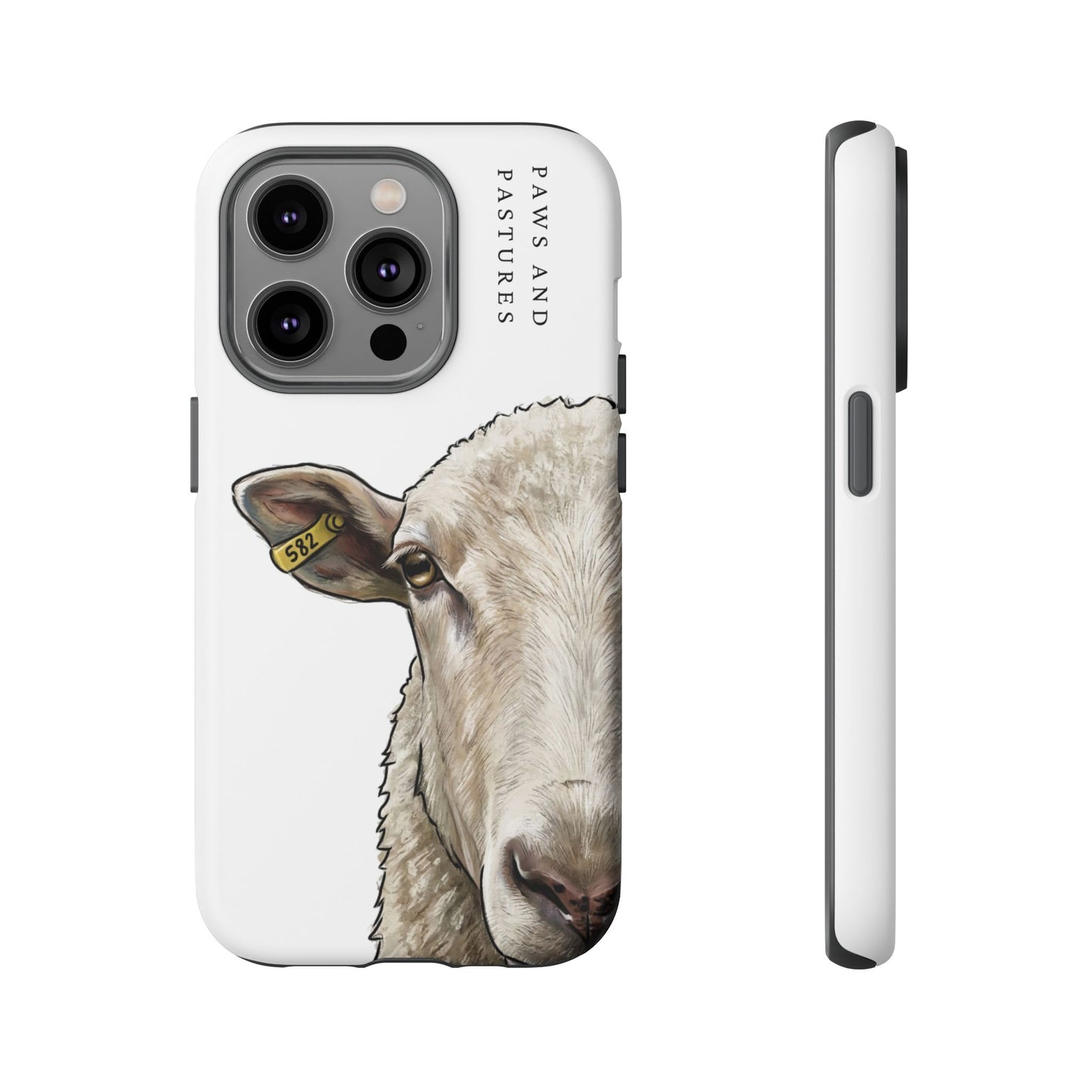 White Sheep Phone Case