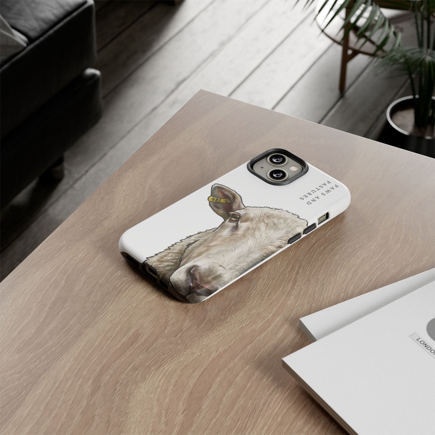 White Sheep Phone Case