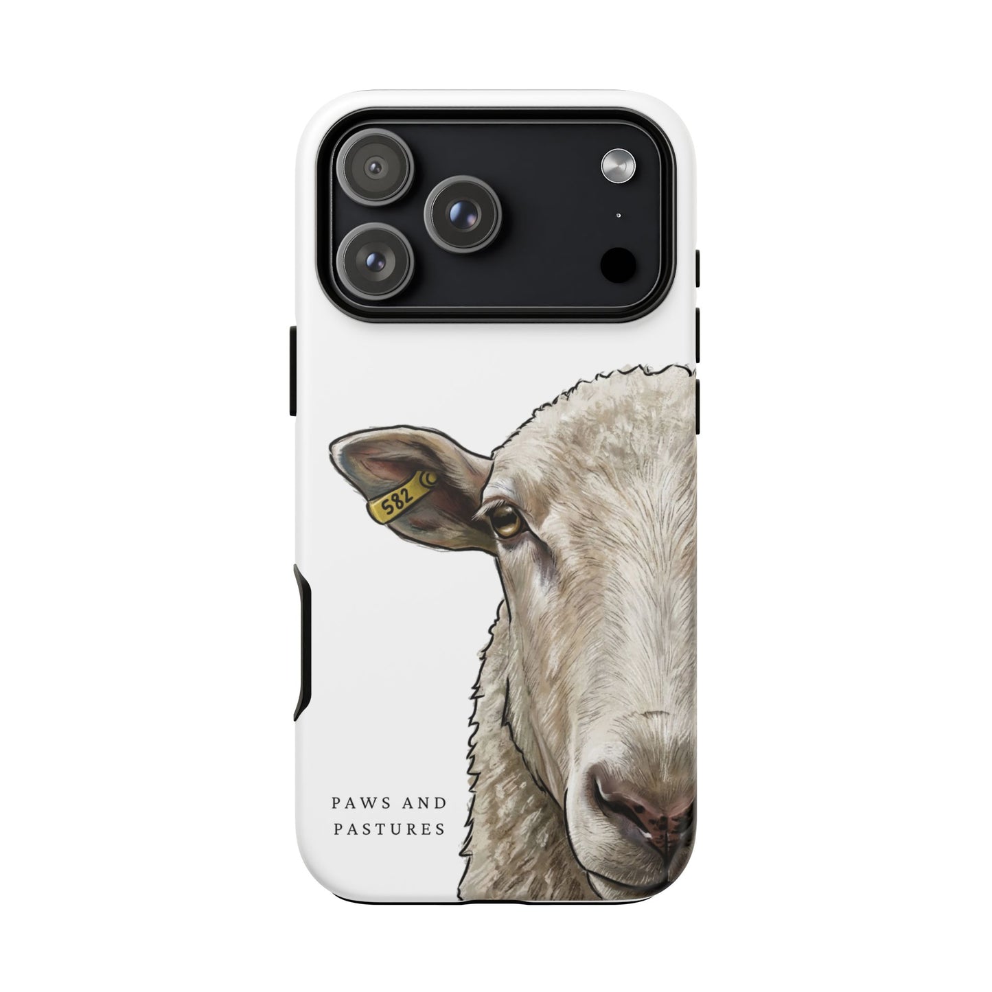 White Sheep Phone Case