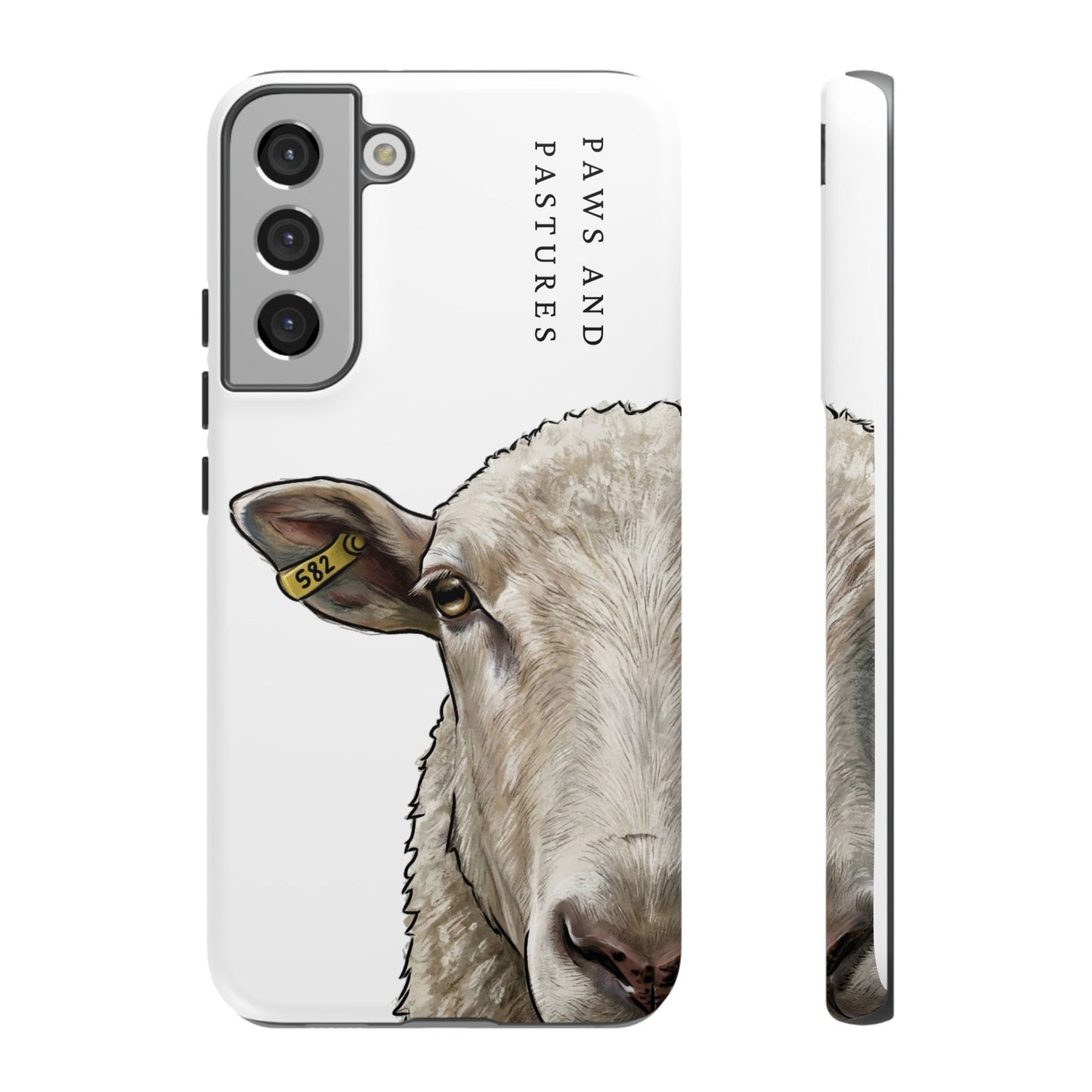White Sheep Phone Case