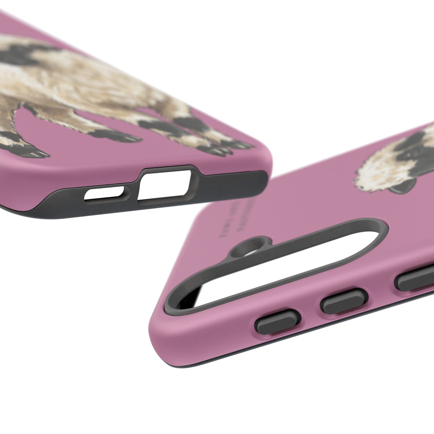 Pink Valais Blacknose Sheep Phone Case – 'Paws and Pastures' Cute Lamb Protective iPhone Cover