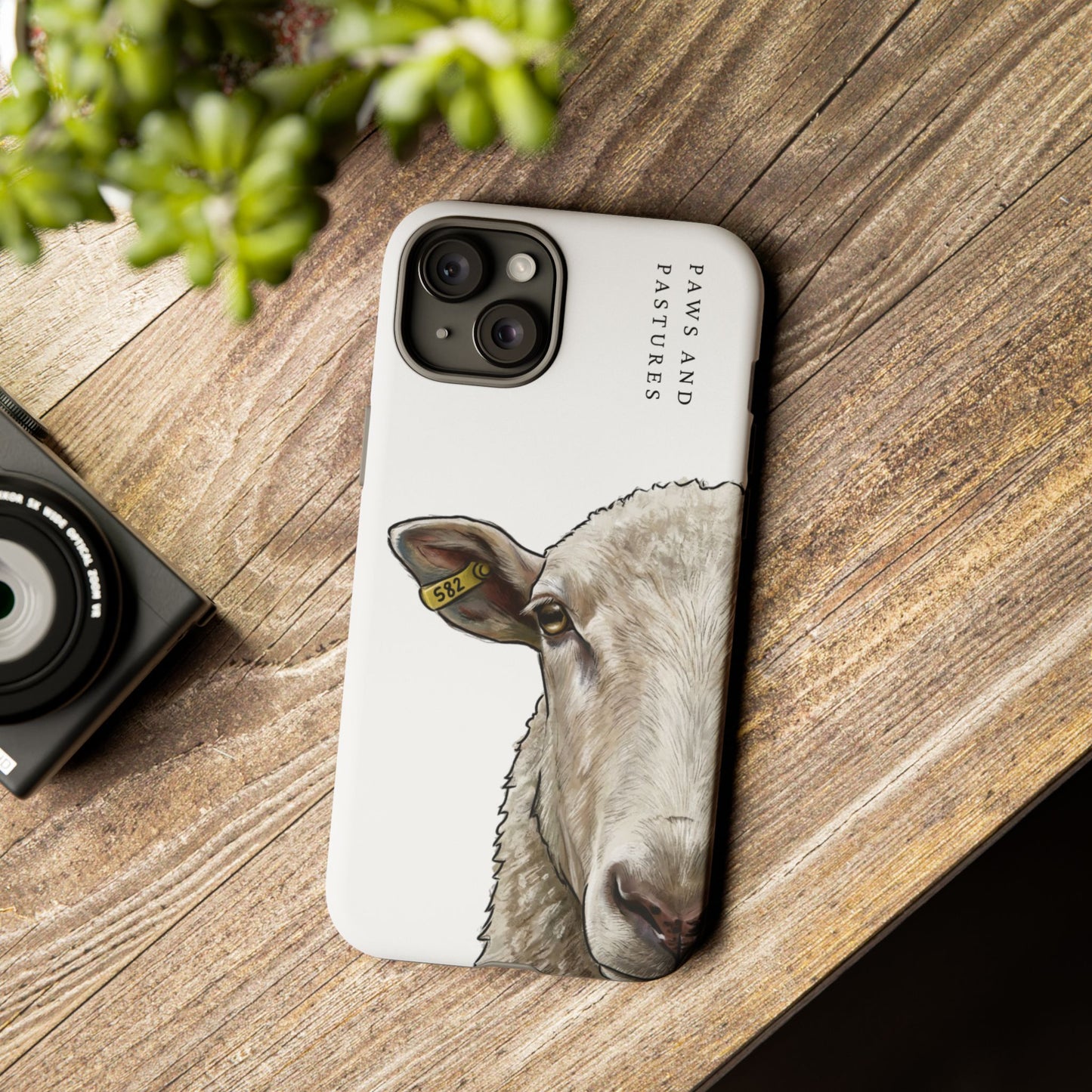 White Sheep Phone Case