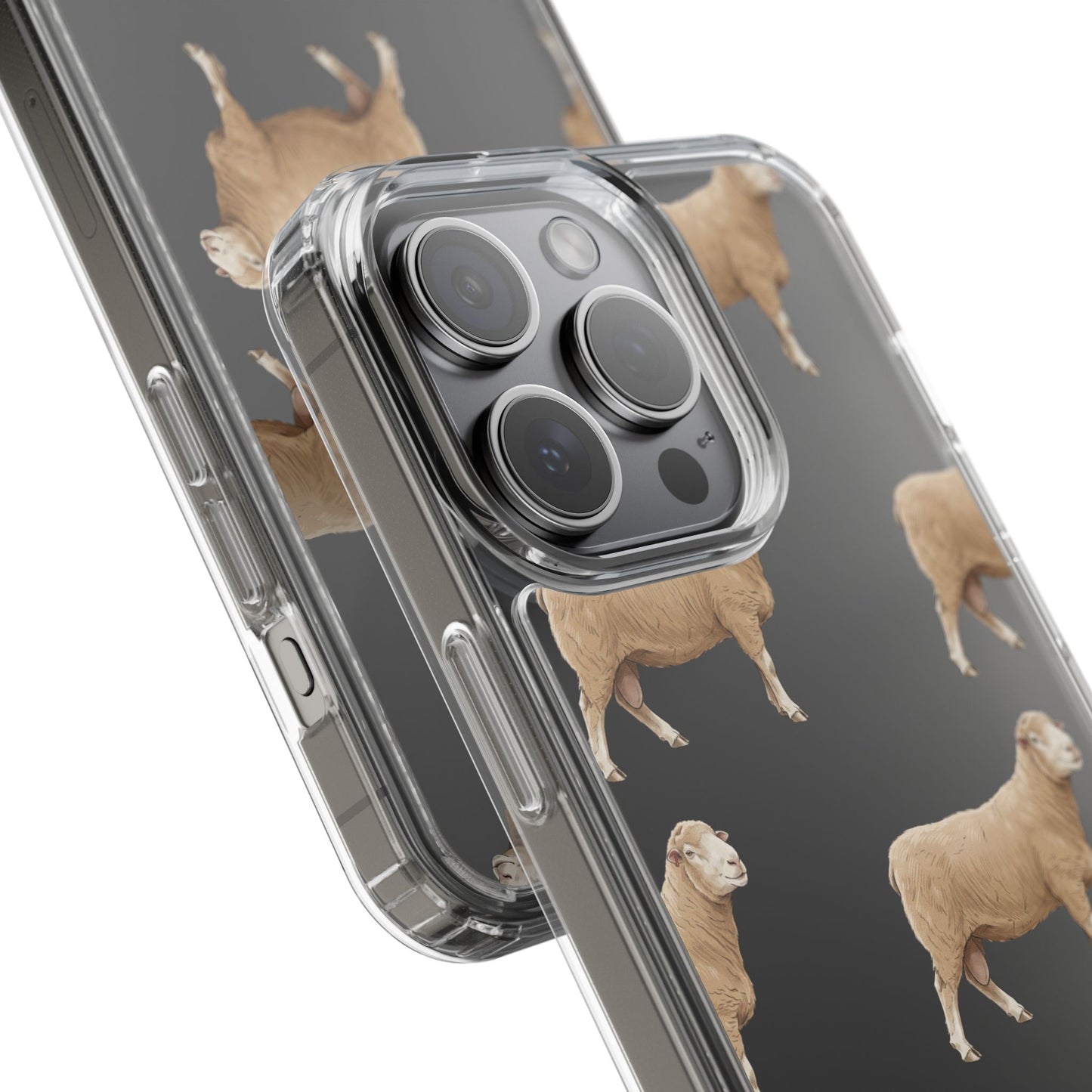 Dorset Sheep Pattern iPhone Clear Case