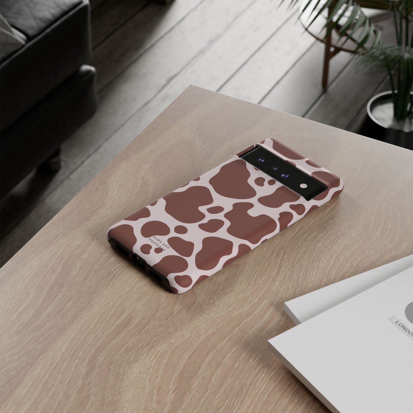 Cow Print Phone Case - Paws and Pastures