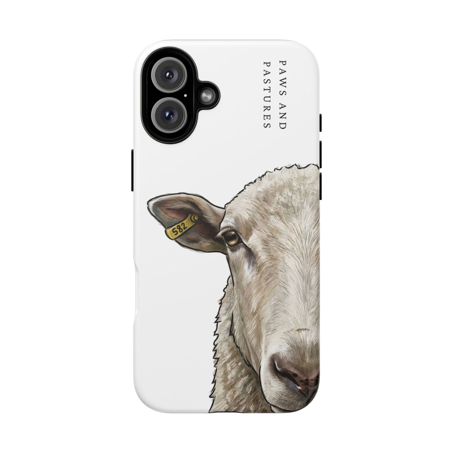 White Sheep Phone Case