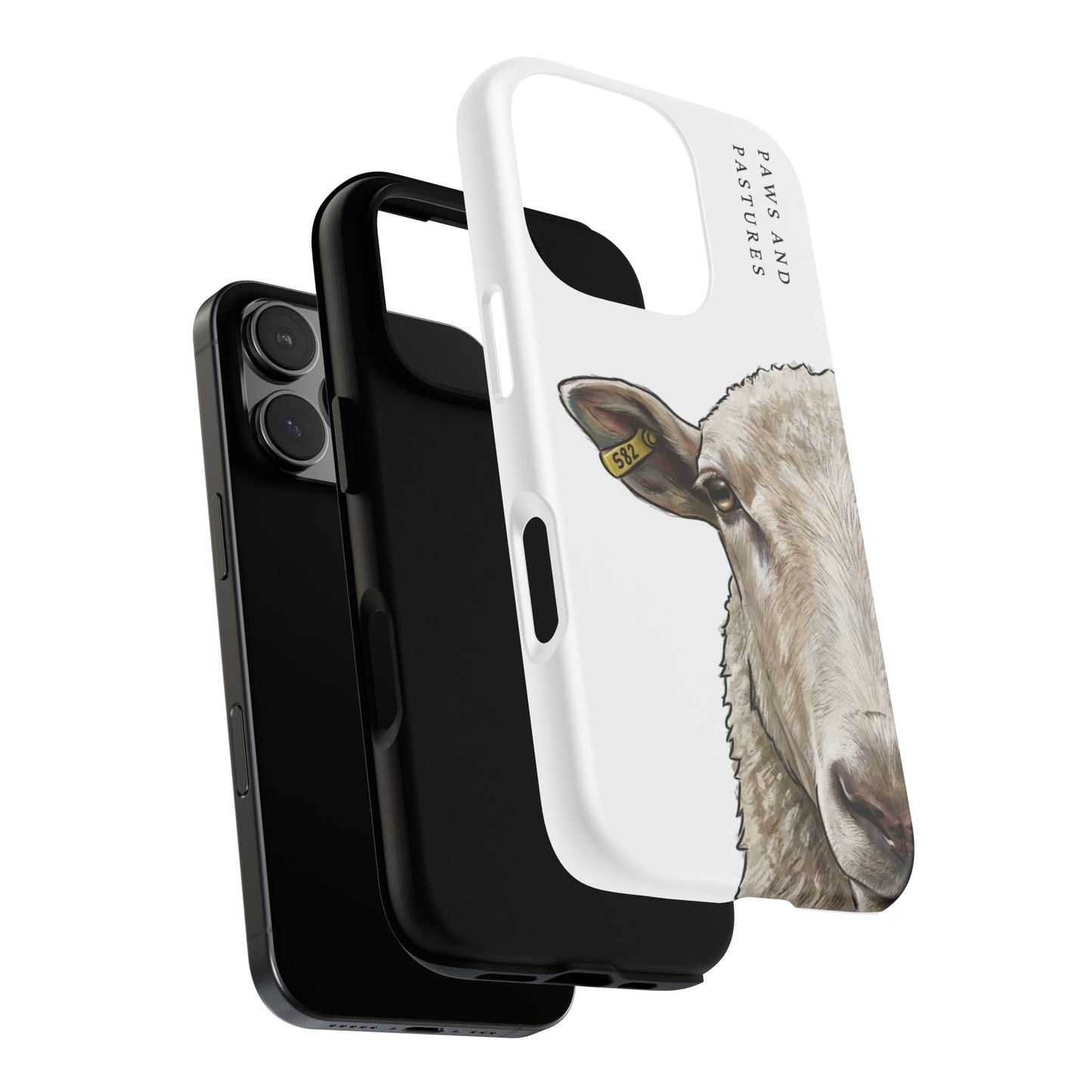 White Sheep Phone Case