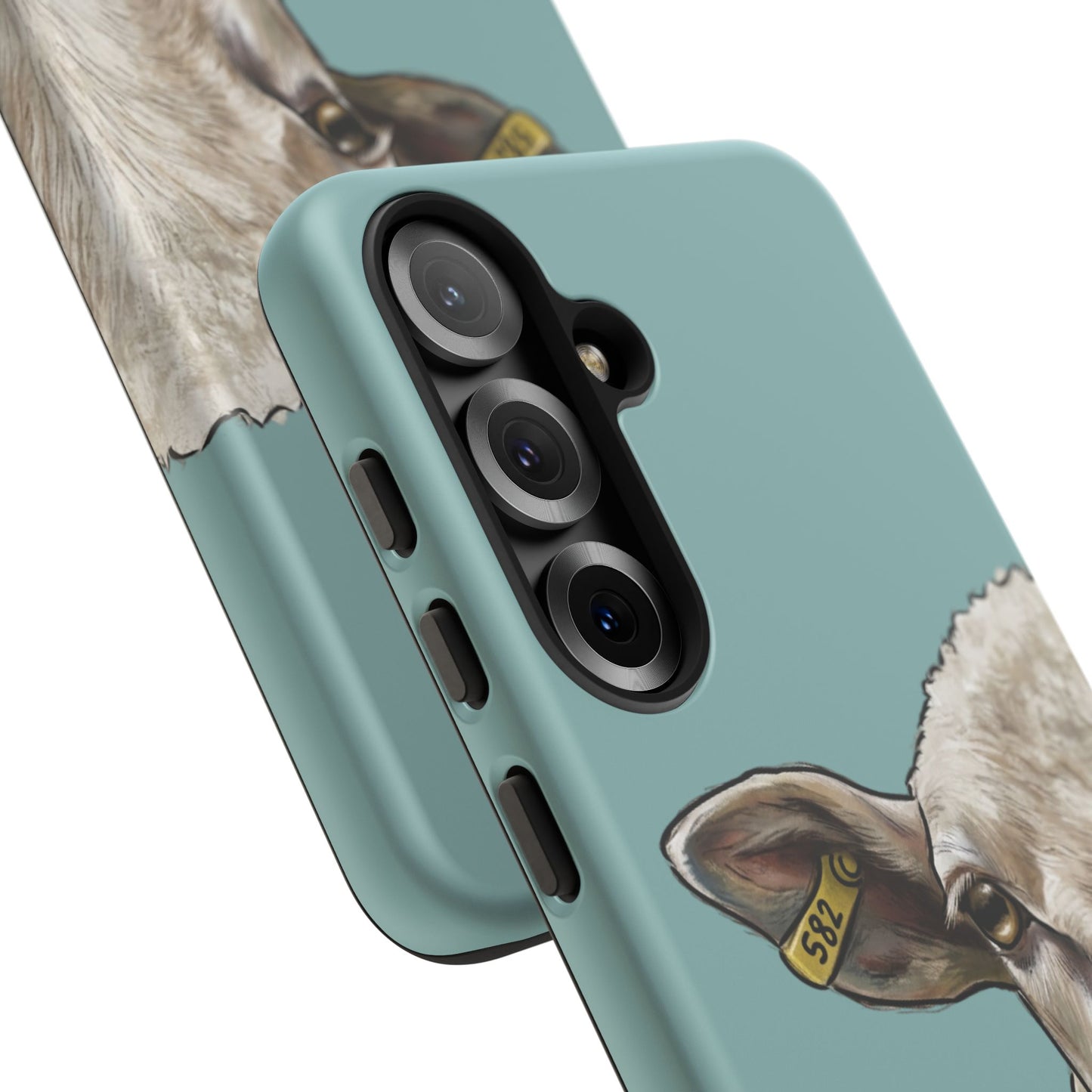 Teal Sheep Phone Case
