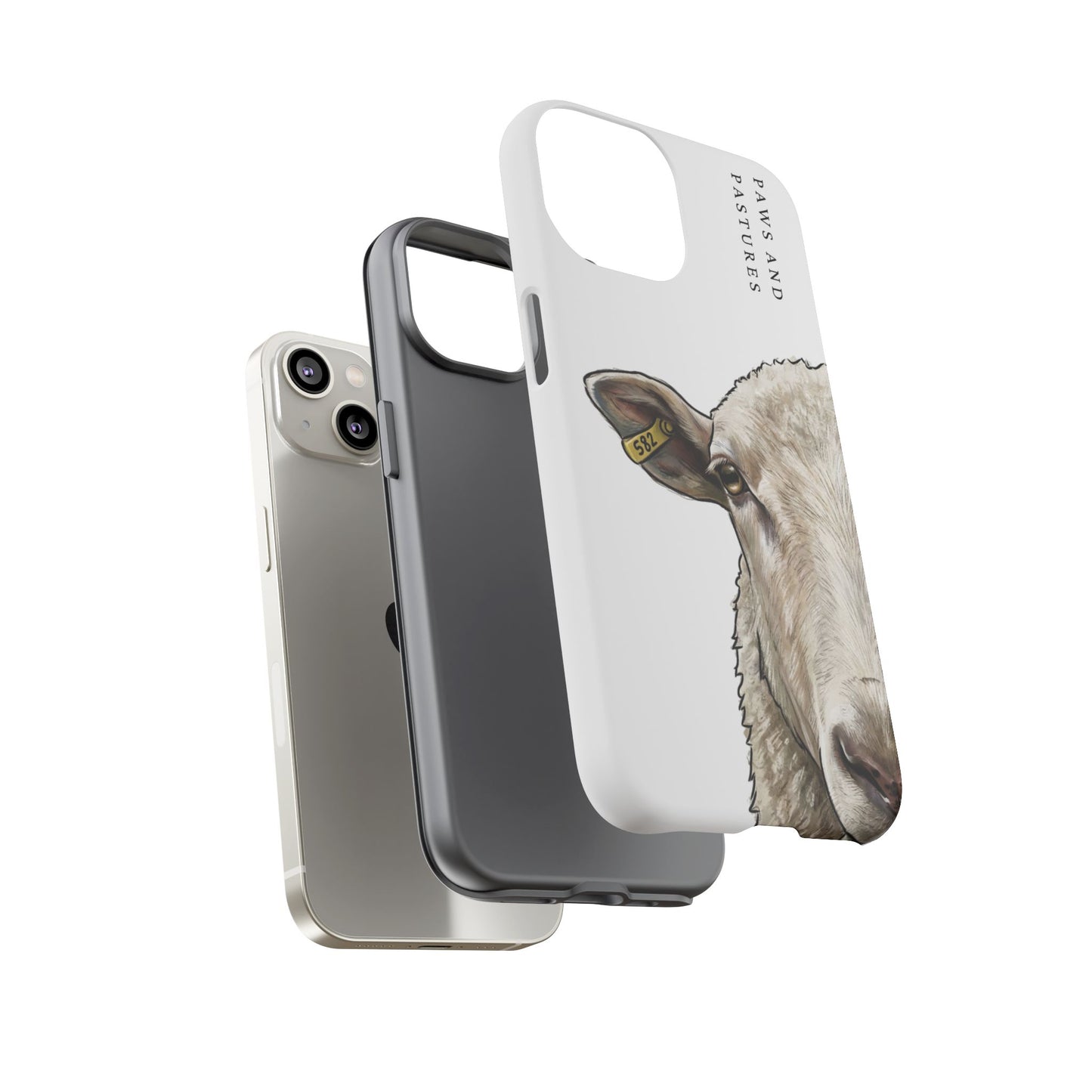 White Sheep Phone Case