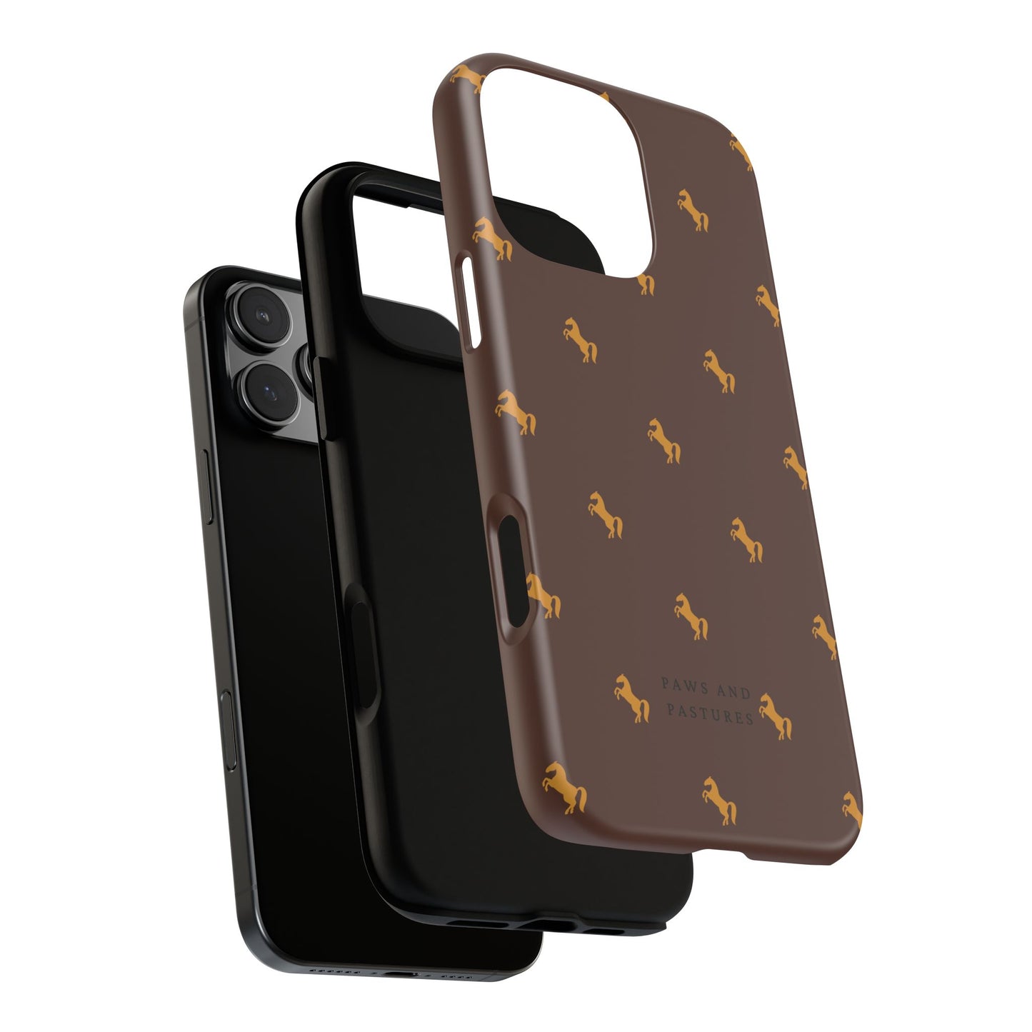Horse Pattern Phone Case — Paws and Pastures Protective Phone Cover