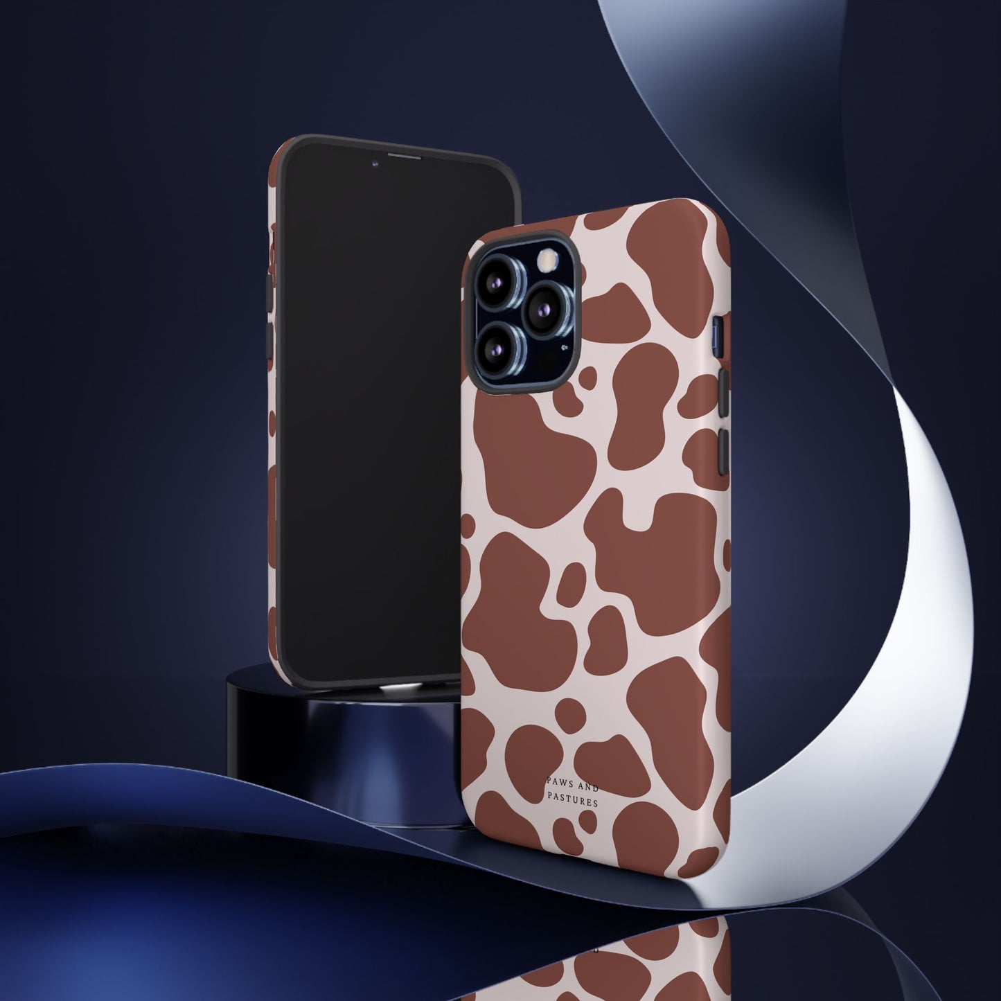 Cow Print Phone Case - Paws and Pastures