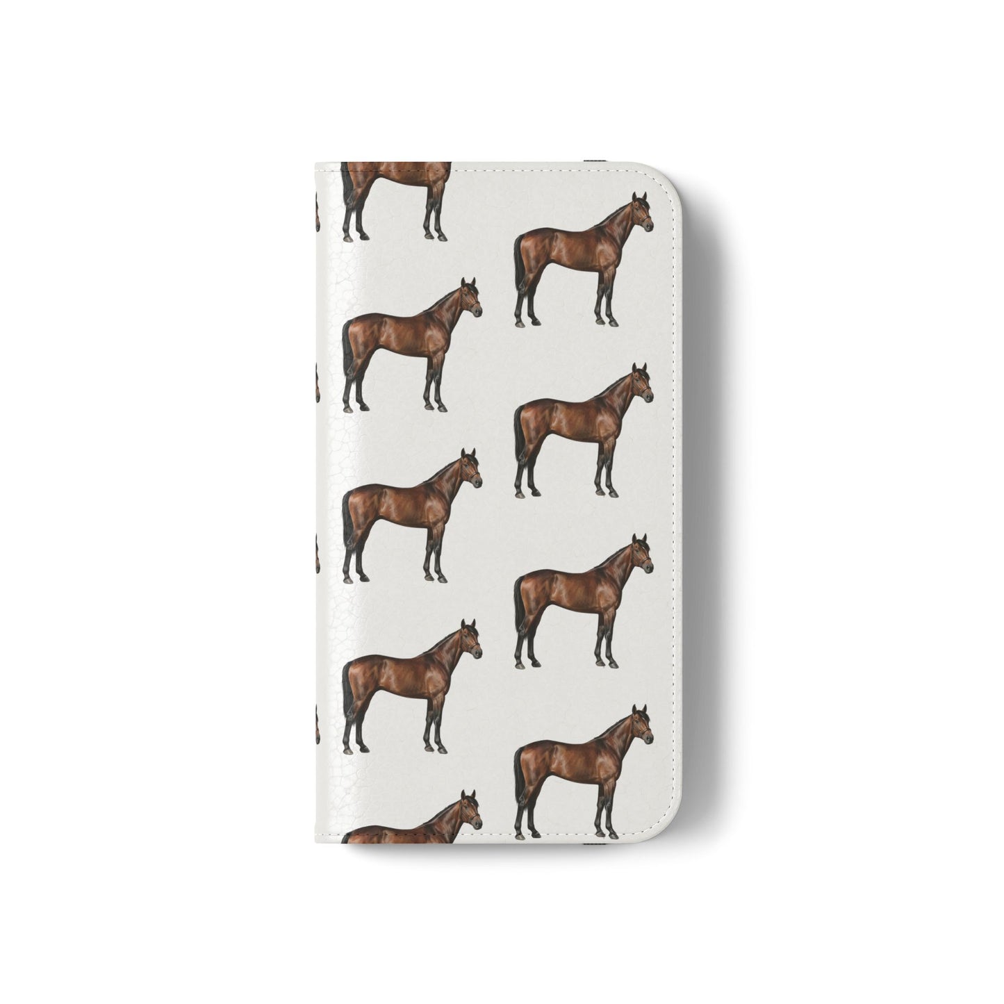 Horse Pattern iPhone Flip Case