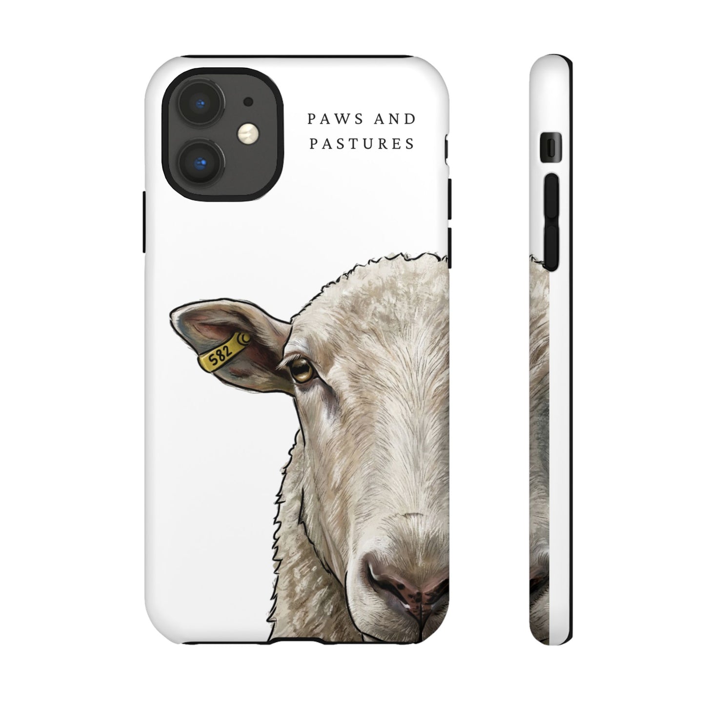 White Sheep Phone Case