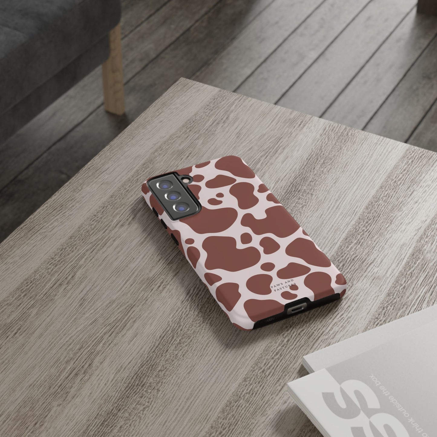 Cow Print Phone Case - Paws and Pastures