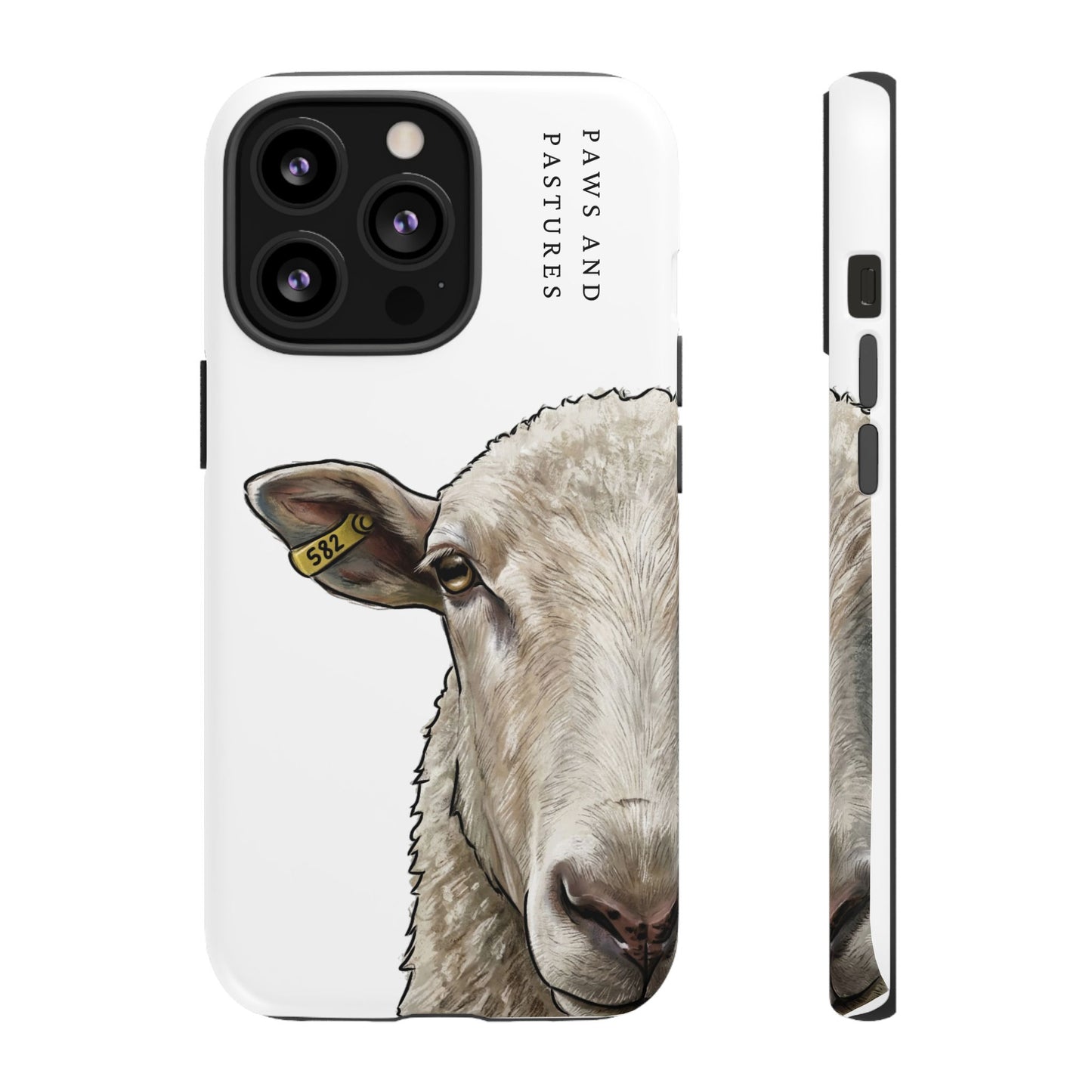 White Sheep Phone Case