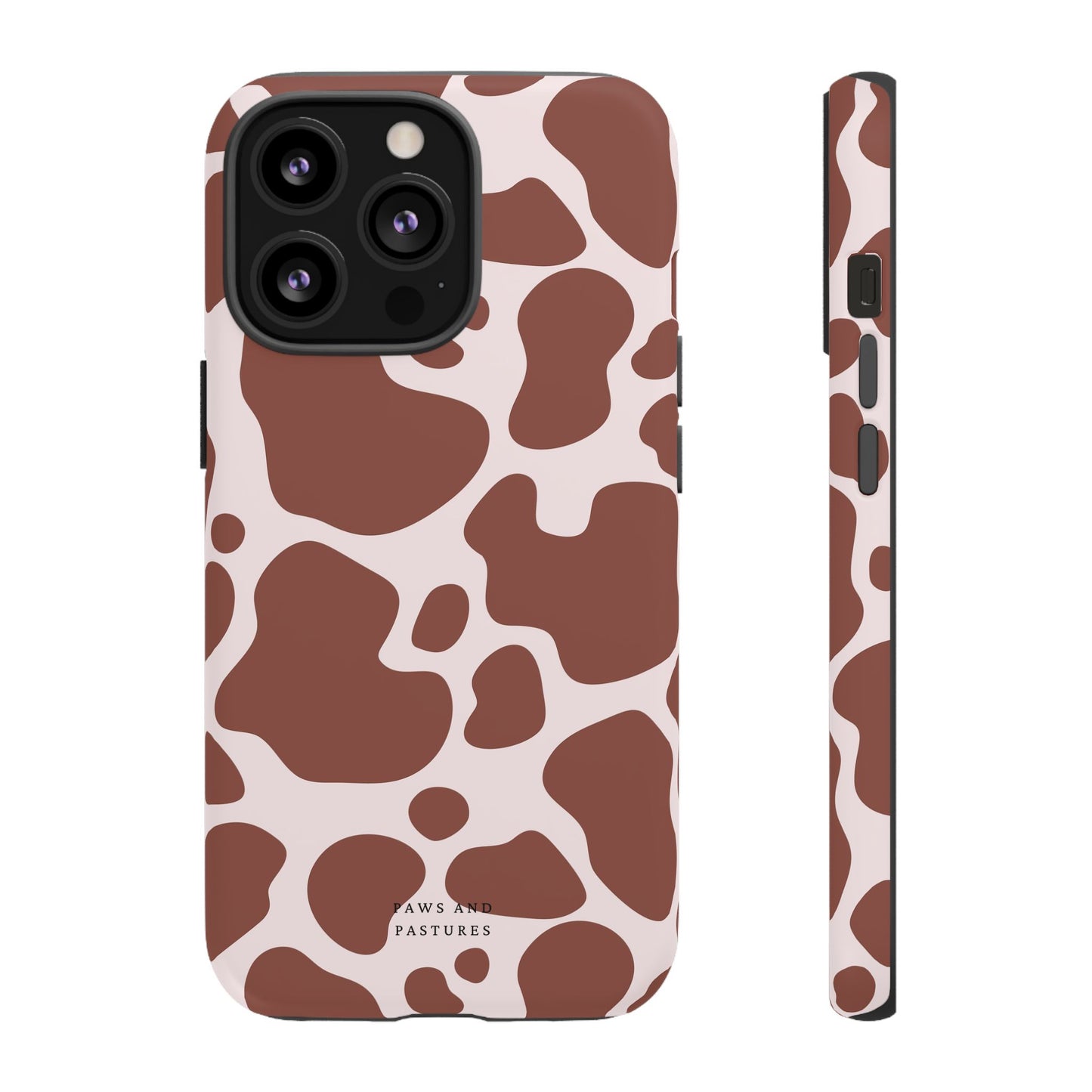 Cow Print Phone Case - Paws and Pastures