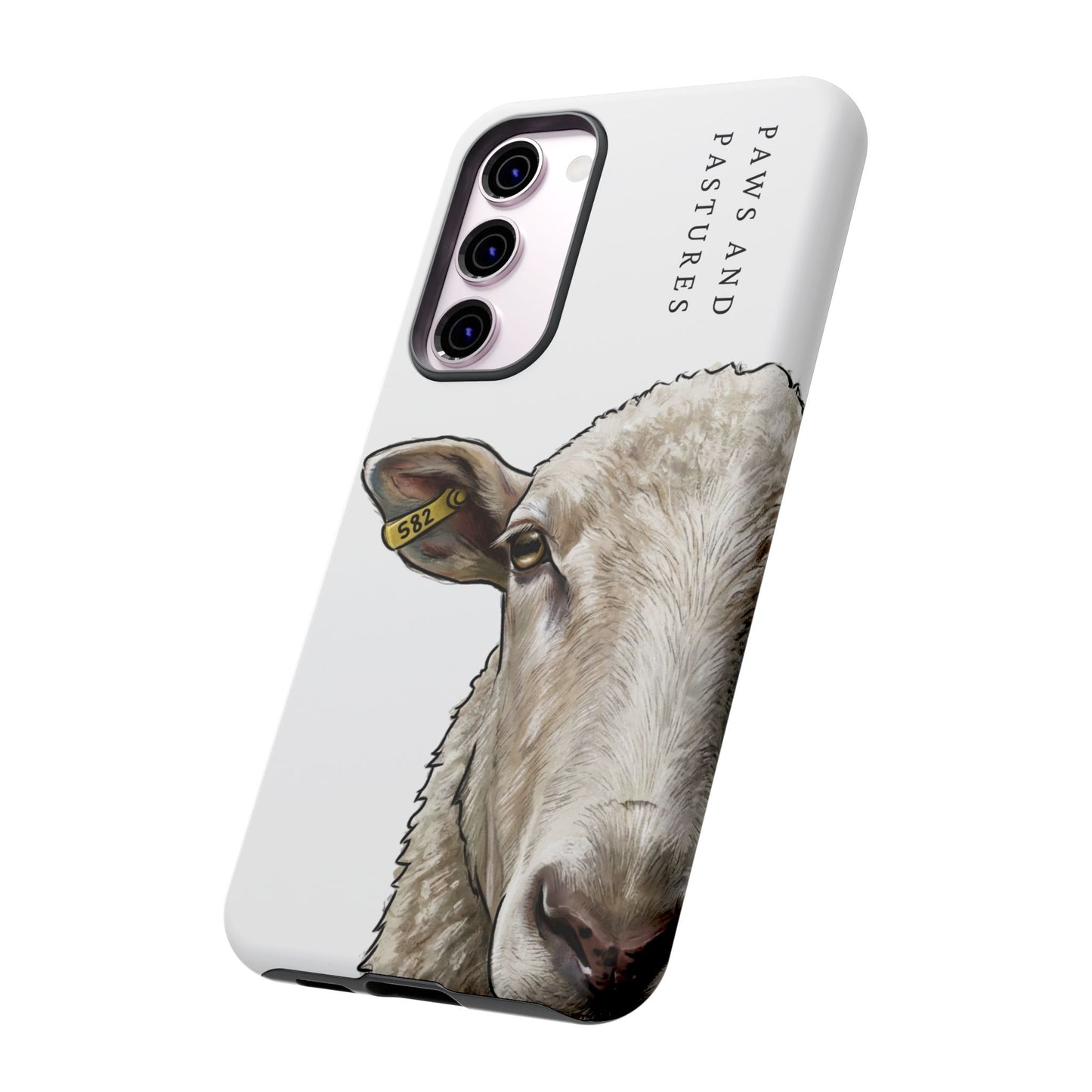 White Sheep Phone Case