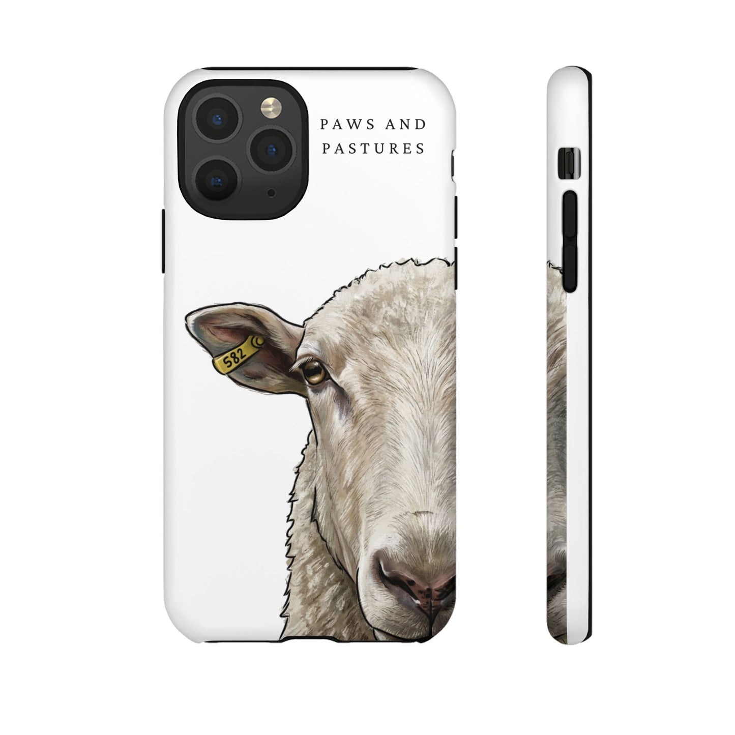 White Sheep Phone Case