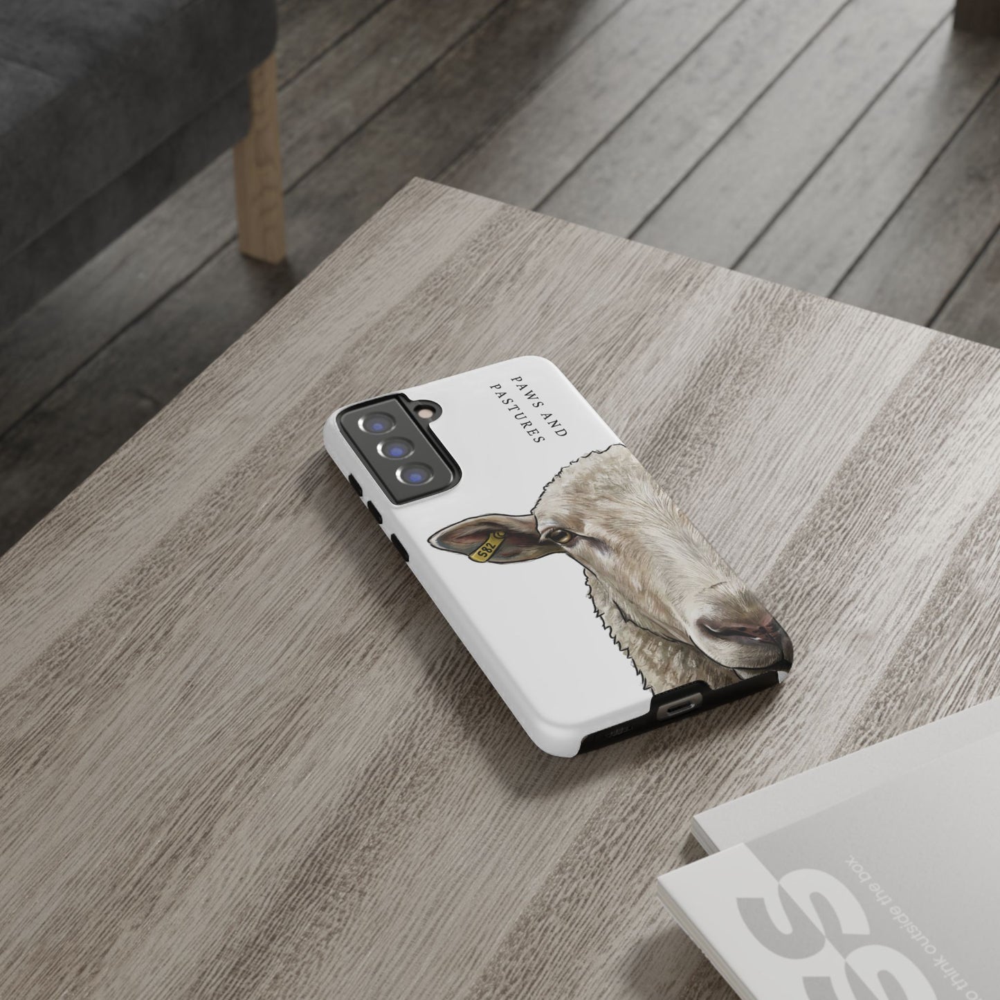 White Sheep Phone Case