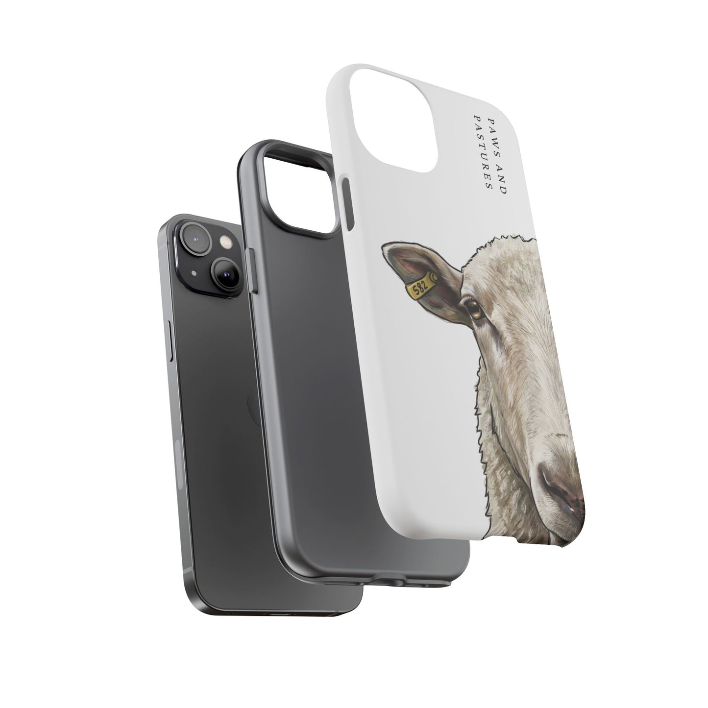 White Sheep Phone Case