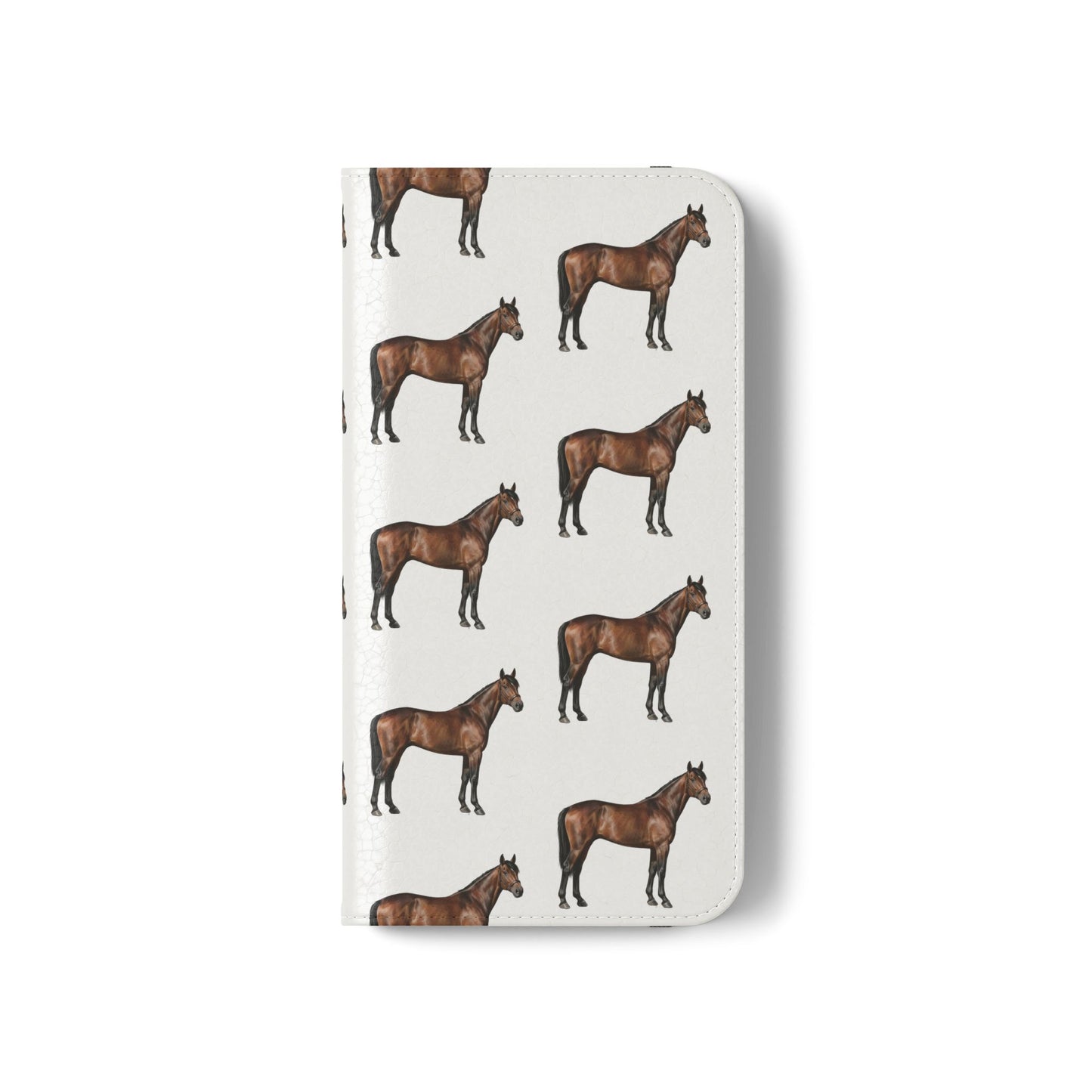 Horse Pattern iPhone Flip Case