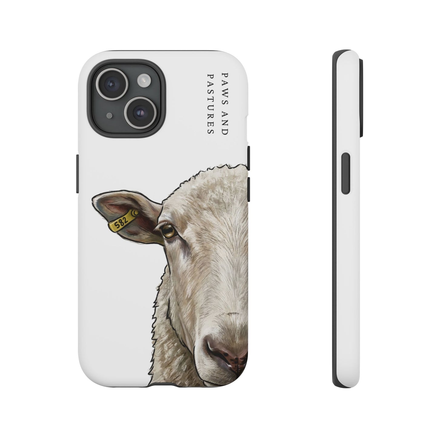 White Sheep Phone Case