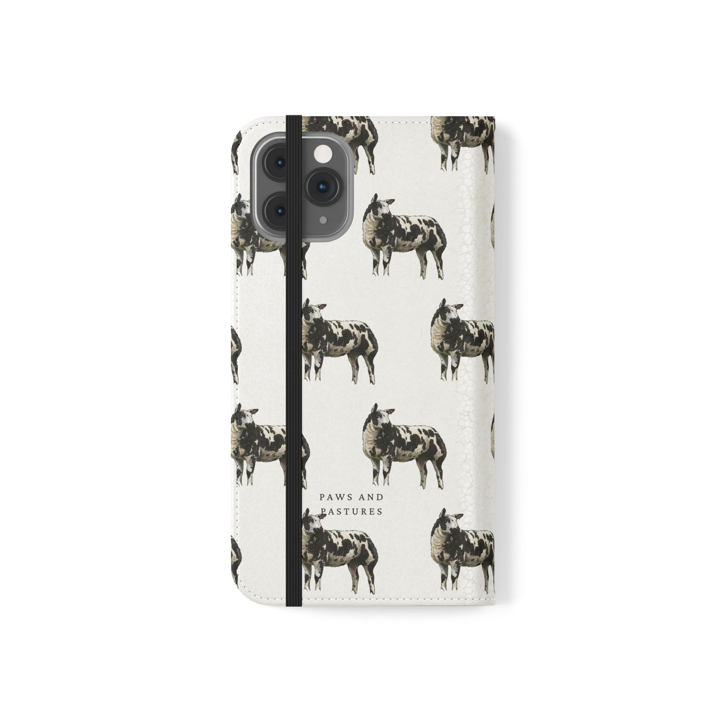 Ditch Spotted Sheep iPhone Flip Case
