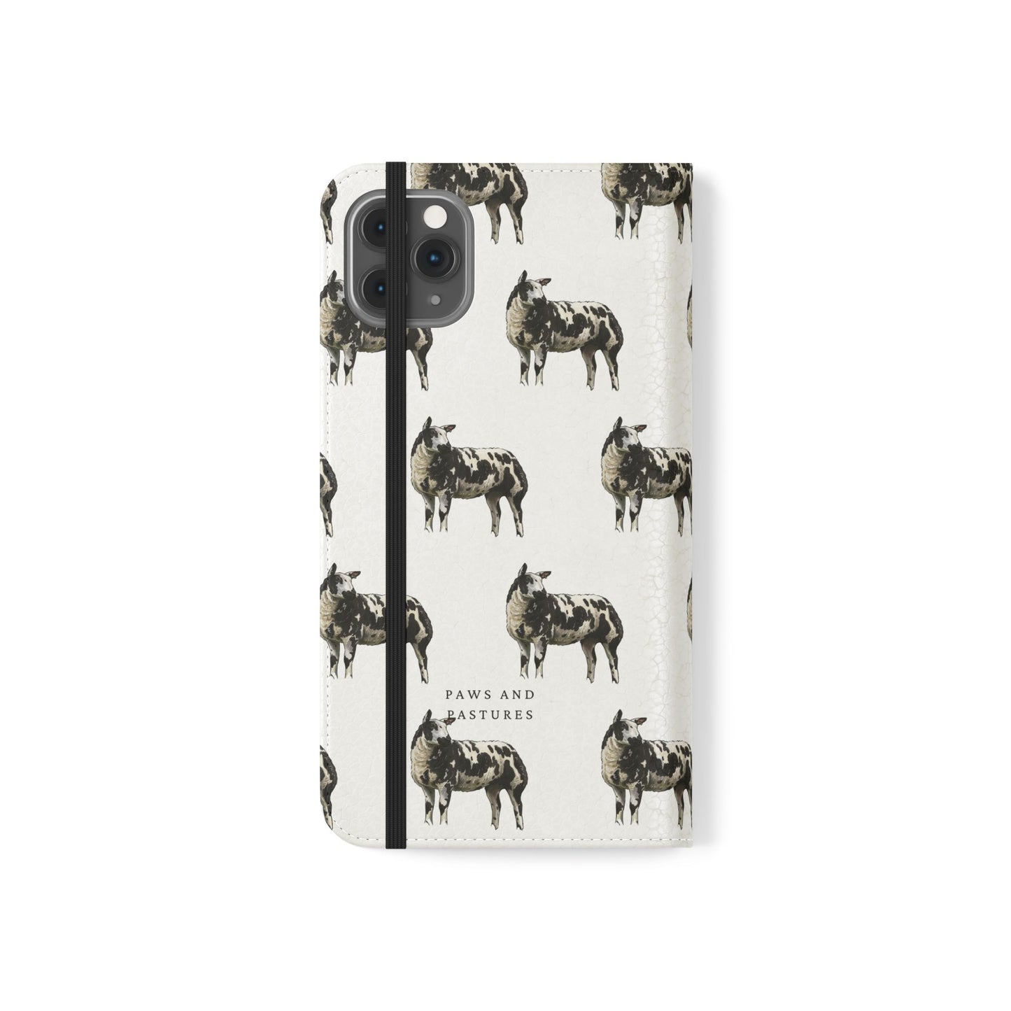 Ditch Spotted Sheep iPhone Flip Case
