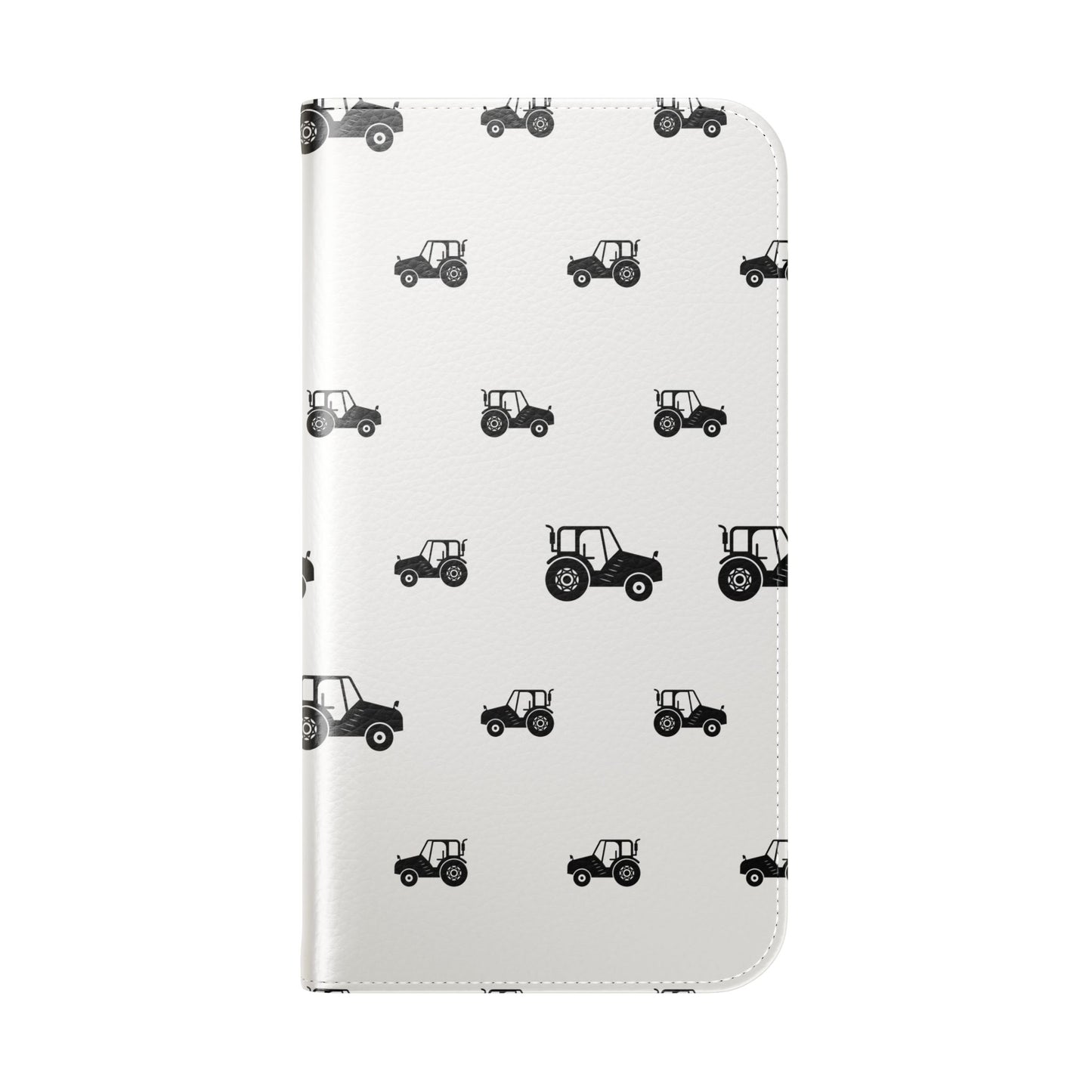 Tractor Pattern Flip Phone Case — Paws & Pastures Wallet Cover
