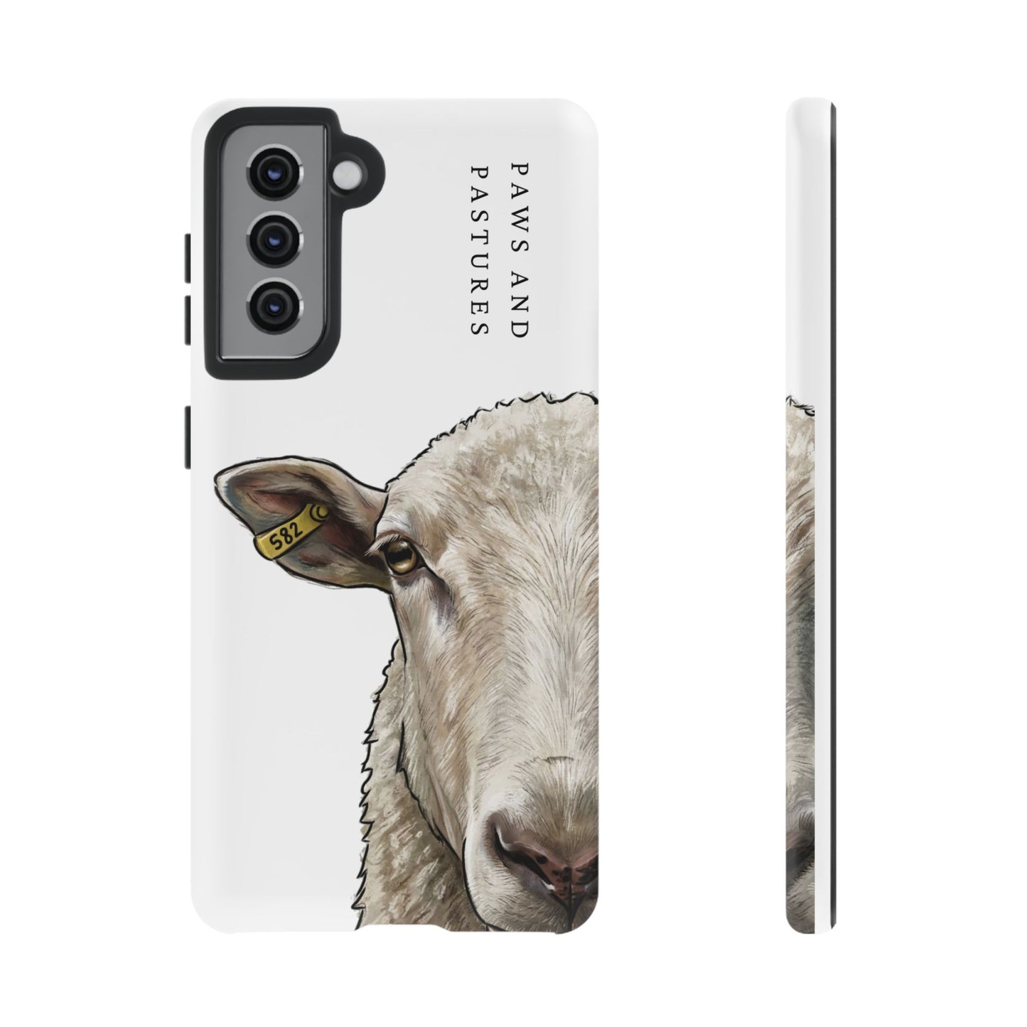 White Sheep Phone Case
