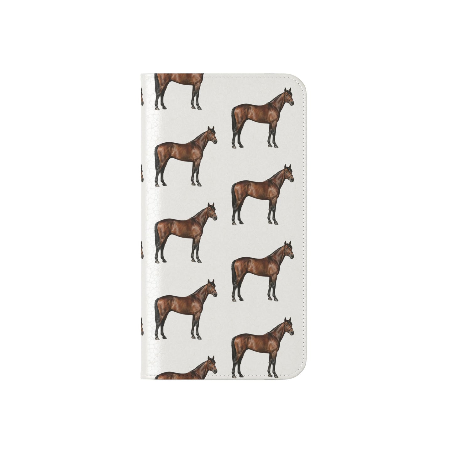 Horse Pattern iPhone Flip Case