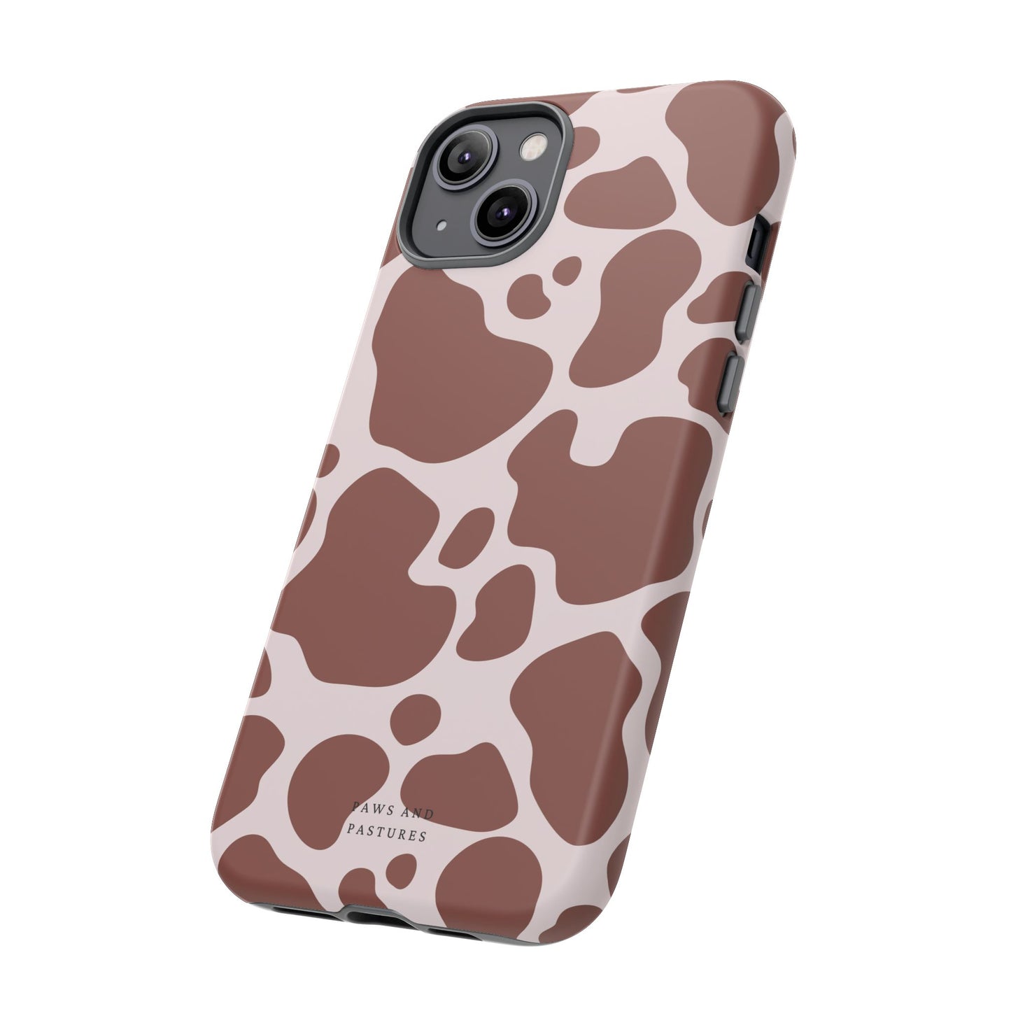 Cow Print Phone Case - Paws and Pastures