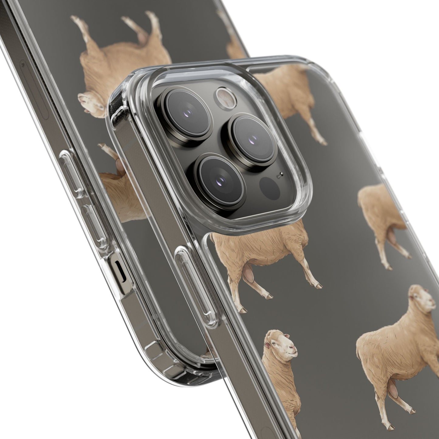 Dorset Sheep Pattern iPhone Clear Case