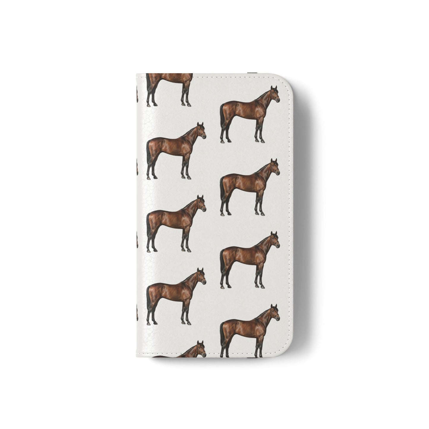 Horse Pattern iPhone Flip Case