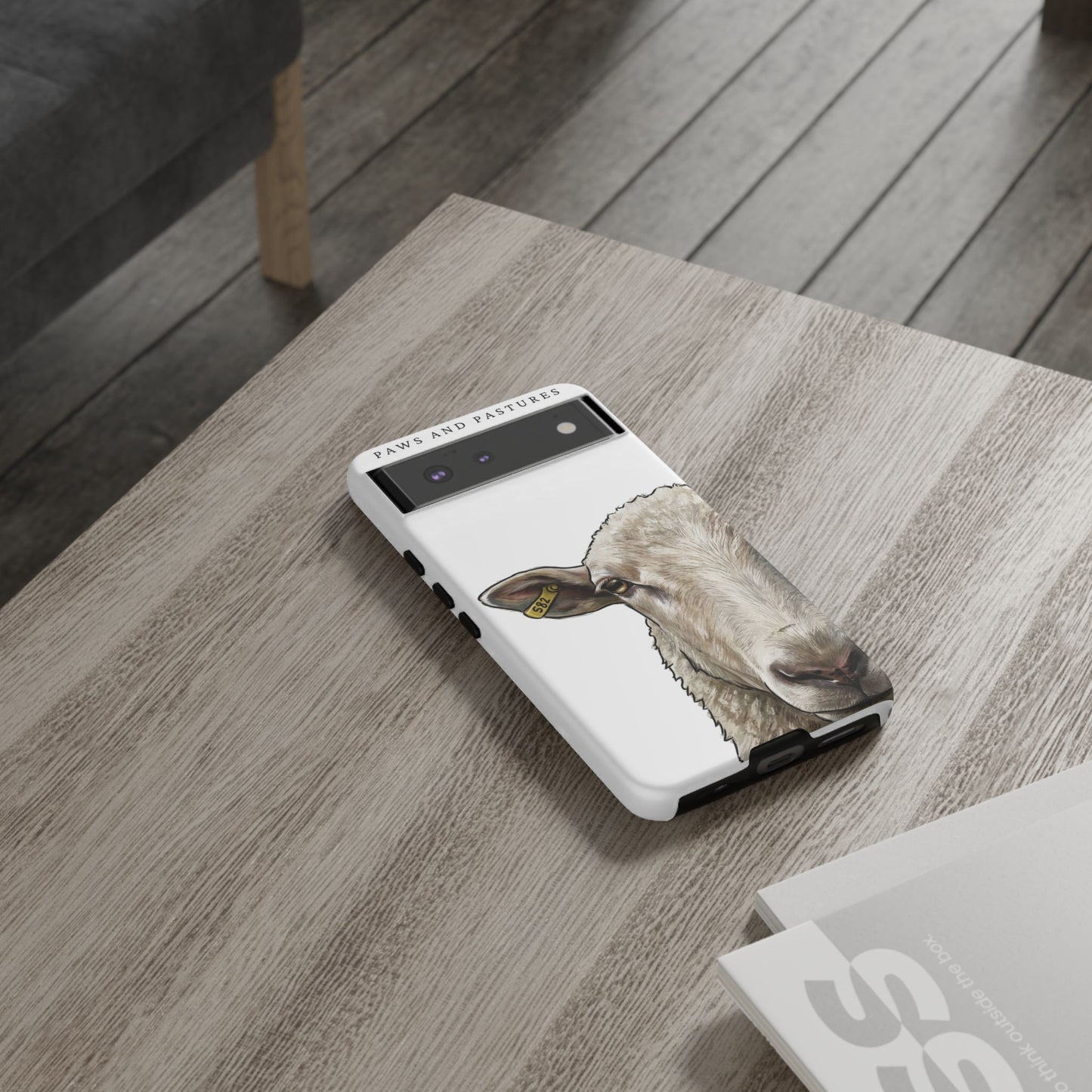 White Sheep Phone Case