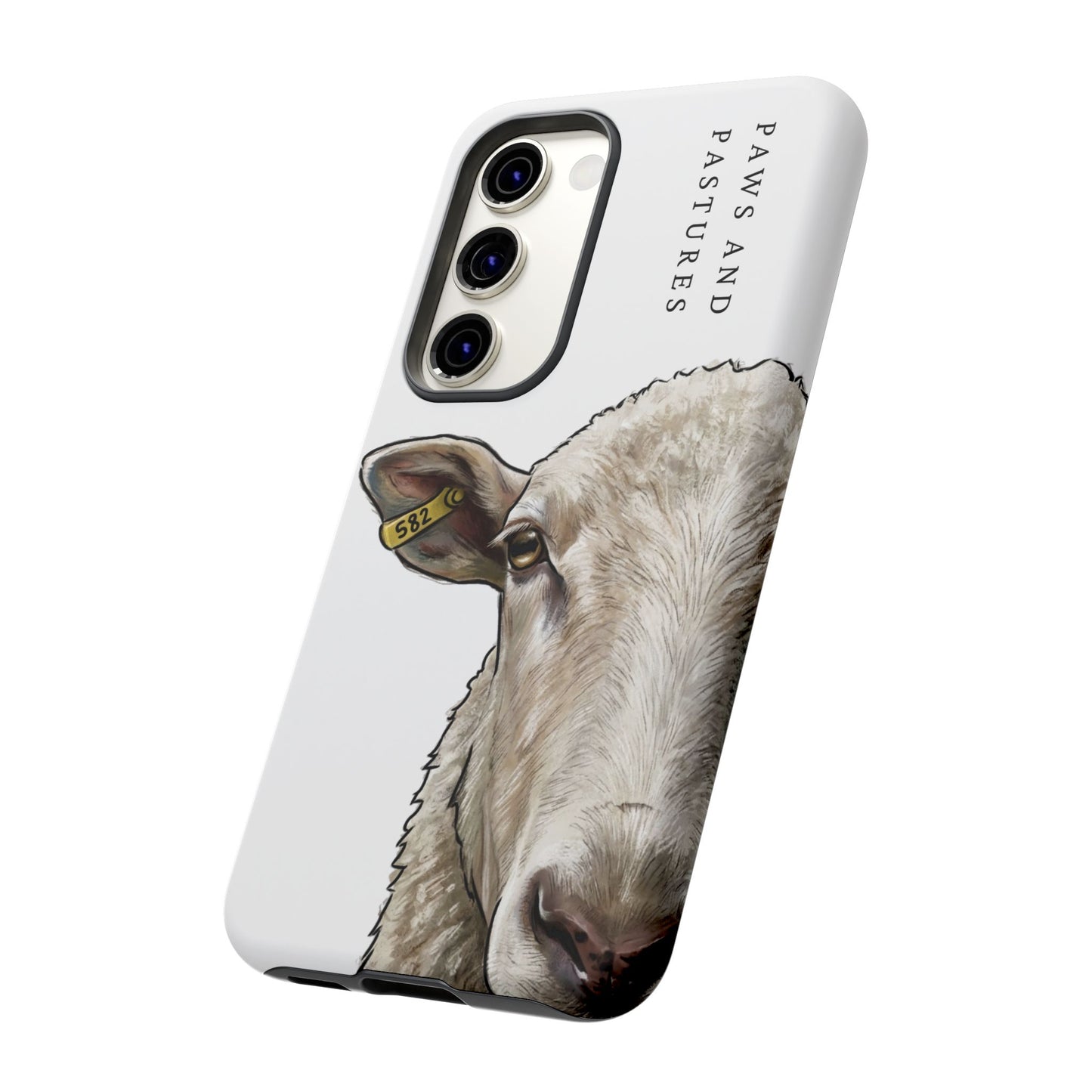 White Sheep Phone Case