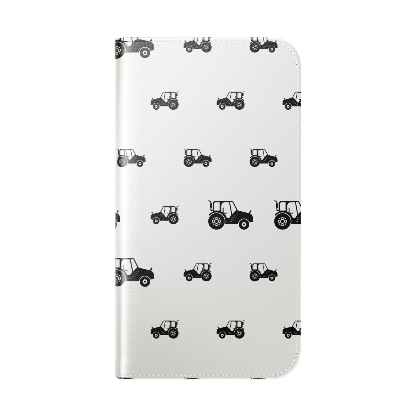 Tractor Pattern Flip Phone Case — Paws & Pastures Wallet Cover
