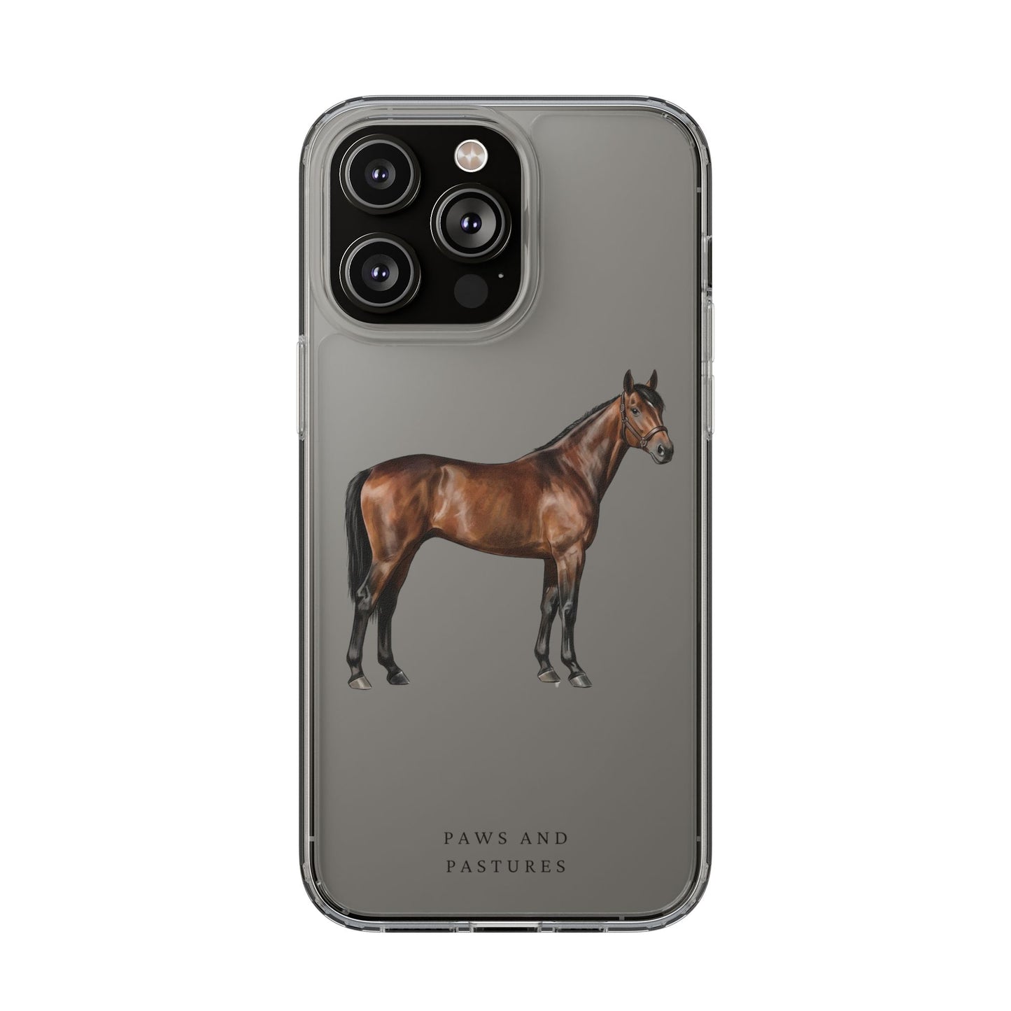 Horse iPhone Clear Case