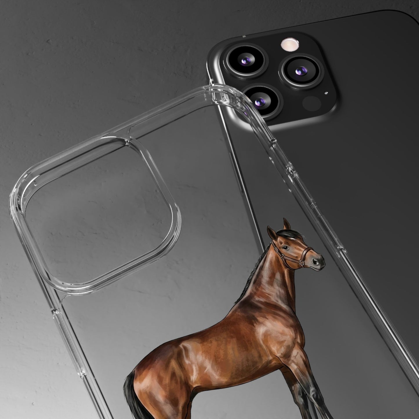 Horse iPhone Clear Case