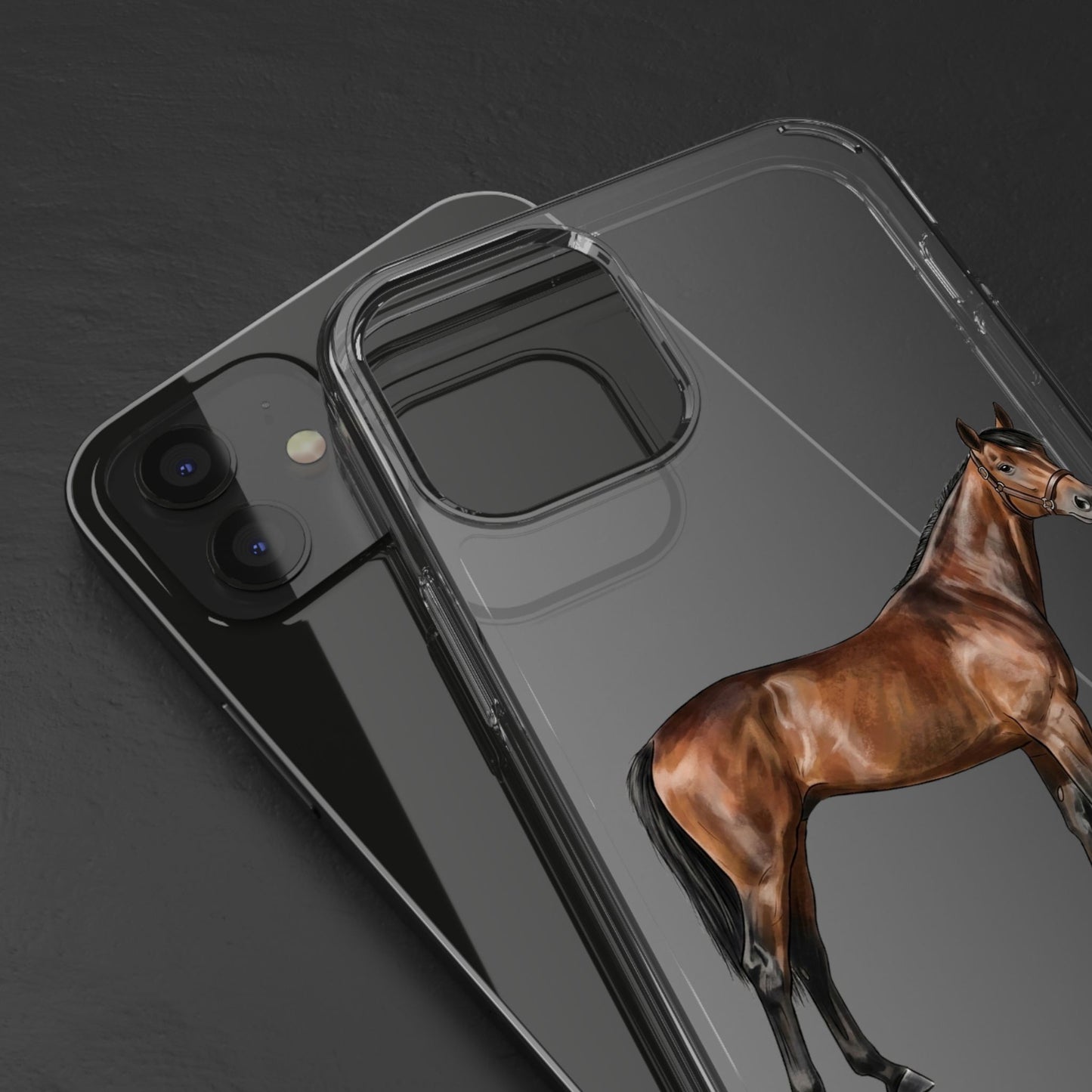 Horse iPhone Clear Case