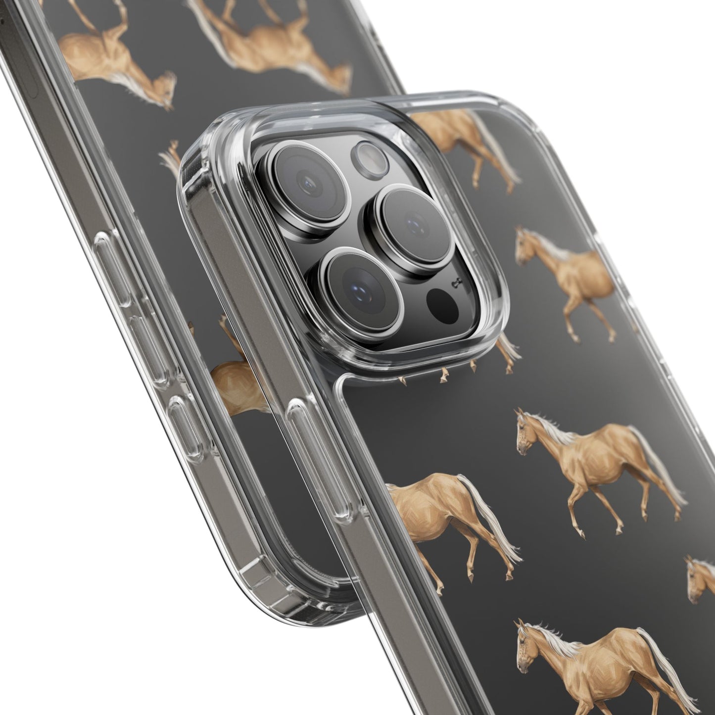 Horse Pattern iPhone Clear Case