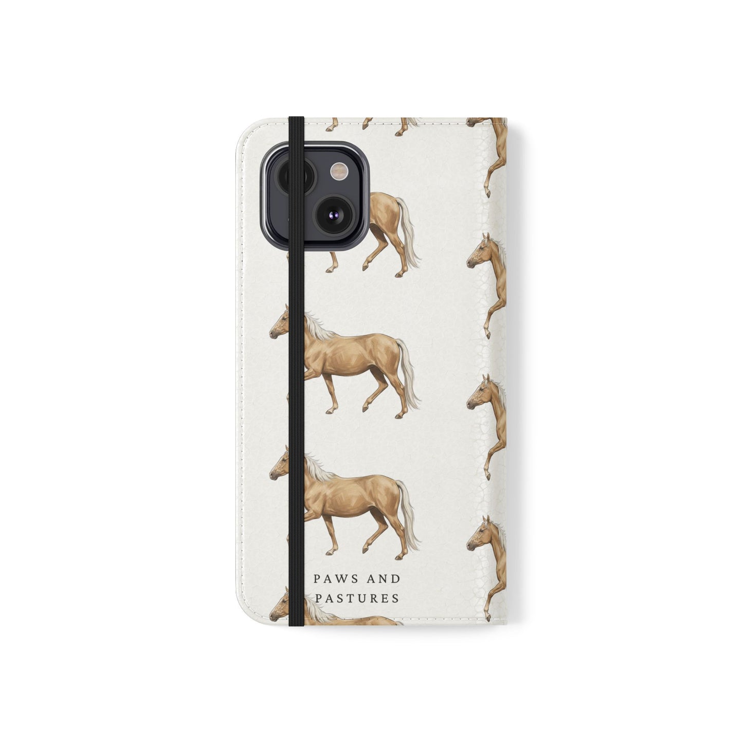 Horse Pattern iPhone Flip Case