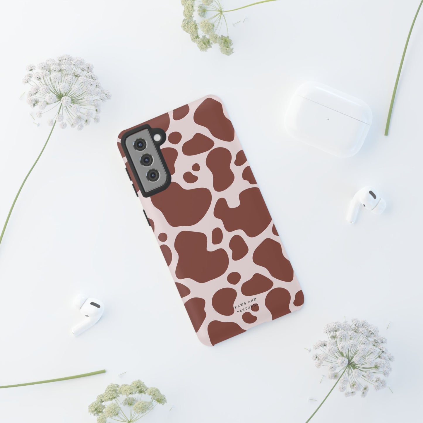Cow Print Phone Case - Paws and Pastures