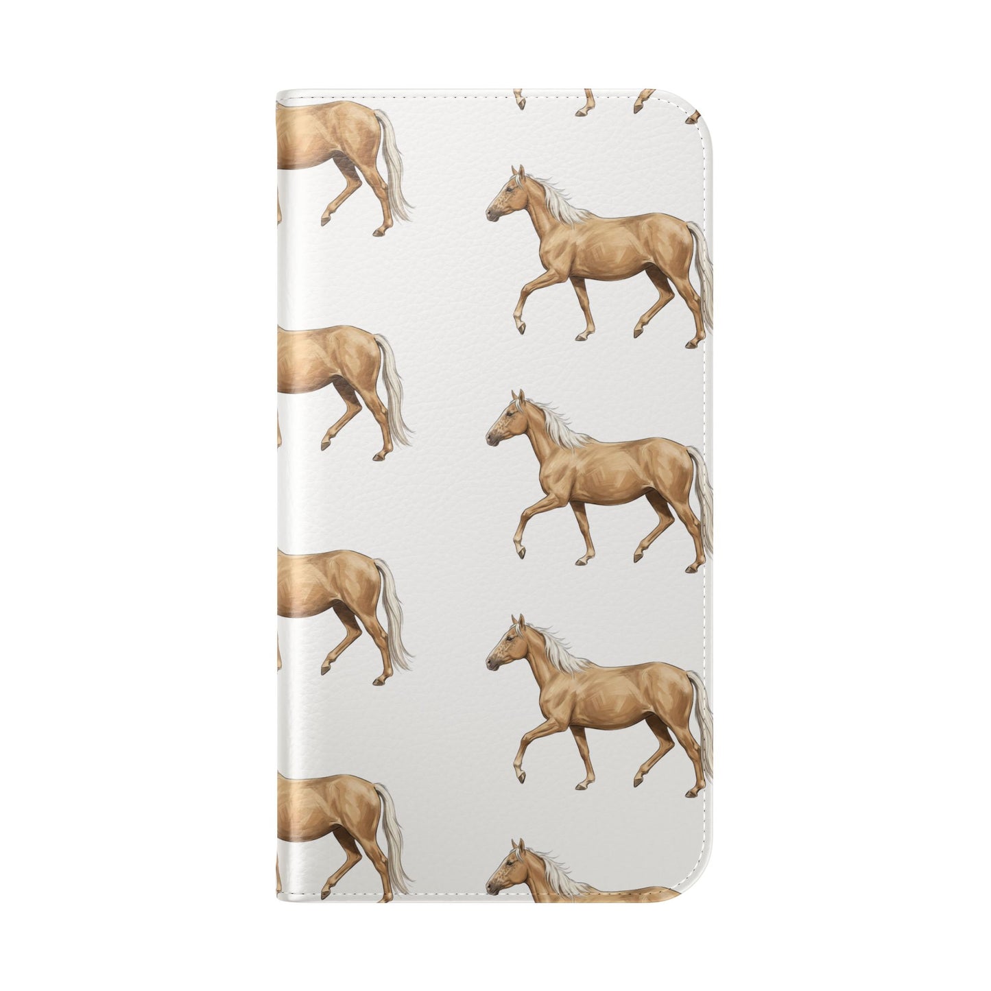 Horse Pattern iPhone Flip Case