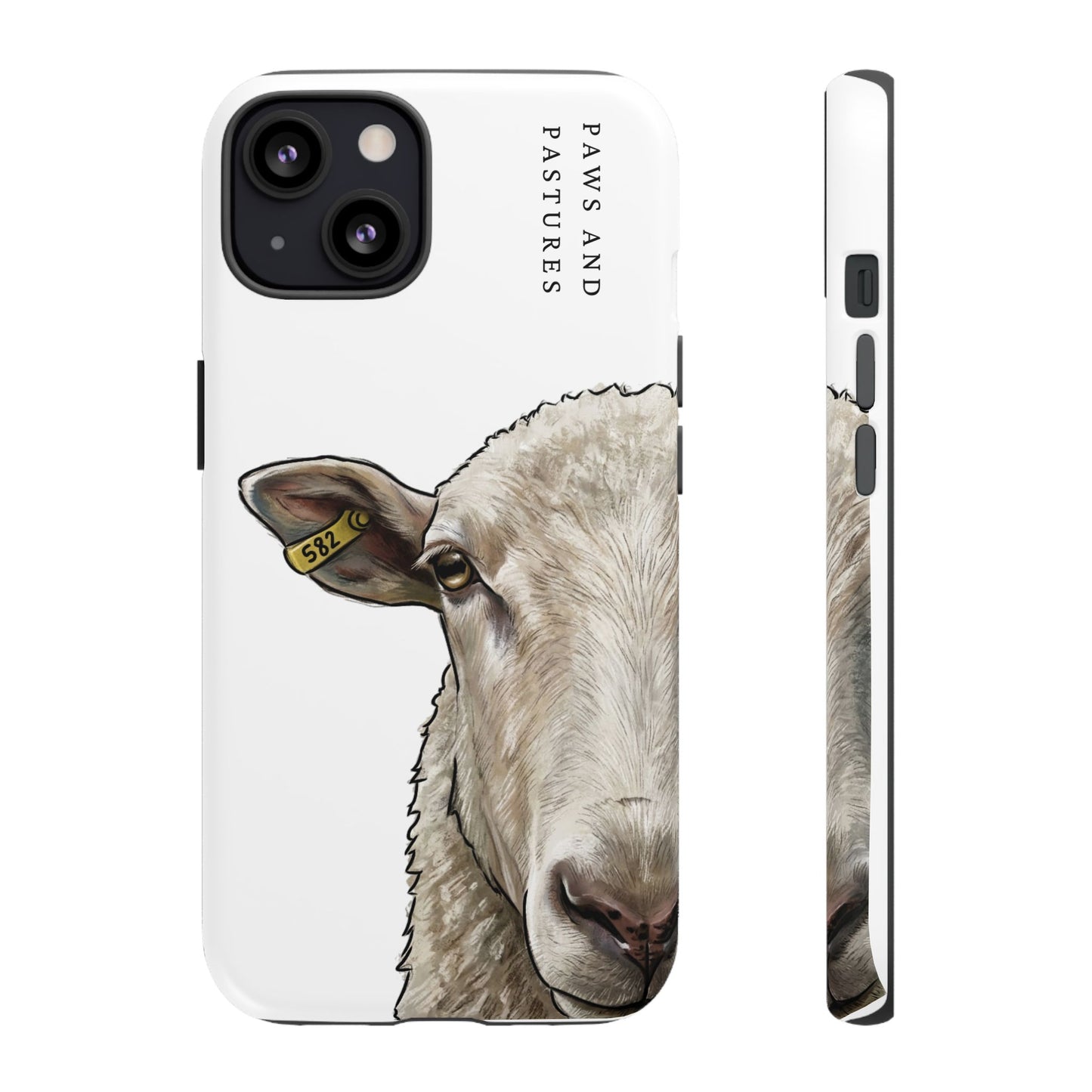 White Sheep Phone Case