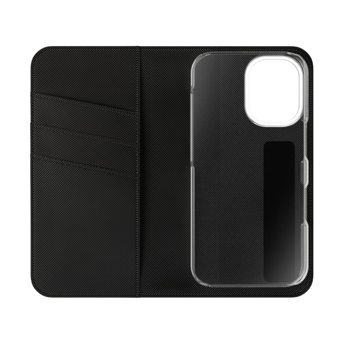 Horse Pattern Flip Phone Case — Pink Running Horses Wallet Cover