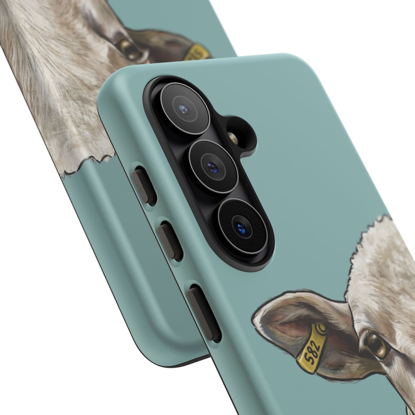 Teal Sheep Phone Case