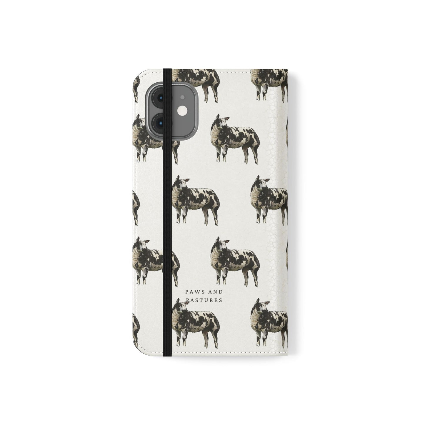 Ditch Spotted Sheep iPhone Flip Case