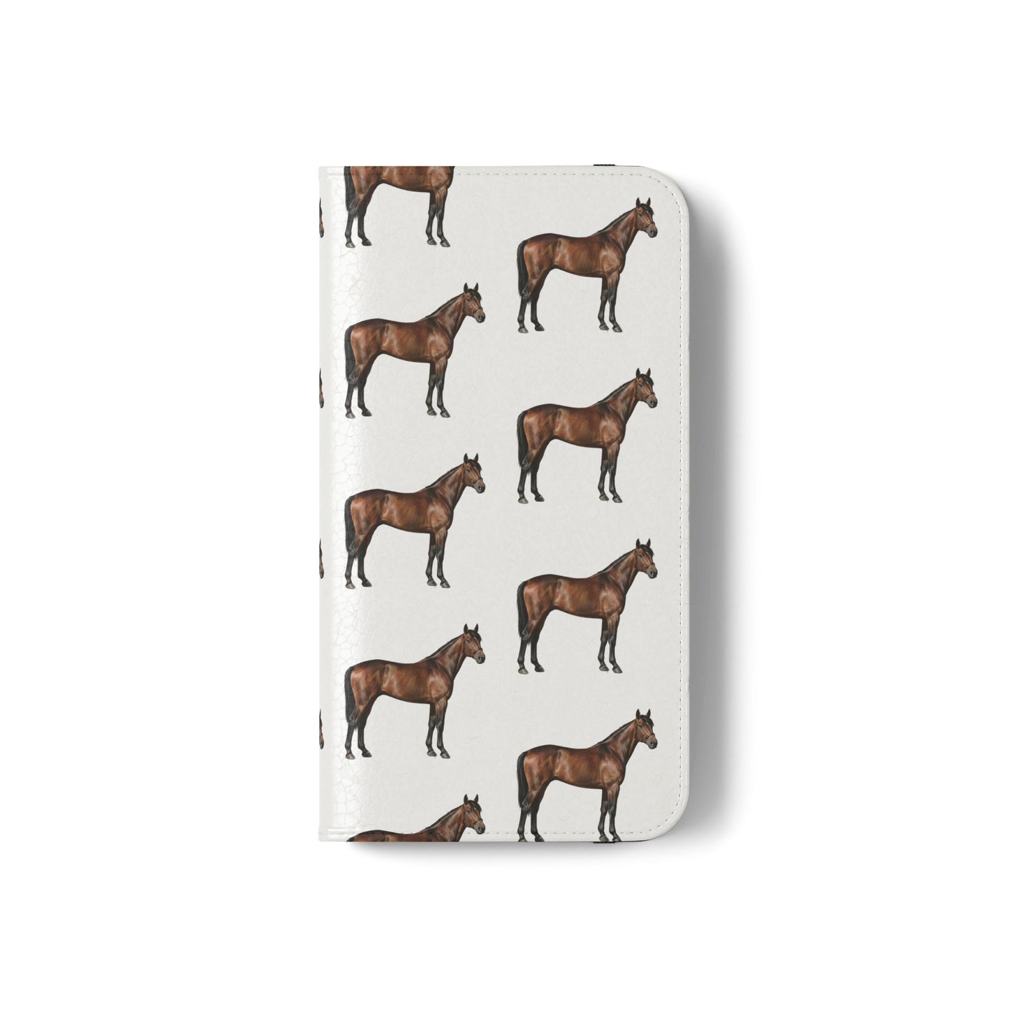 Horse Pattern iPhone Flip Case