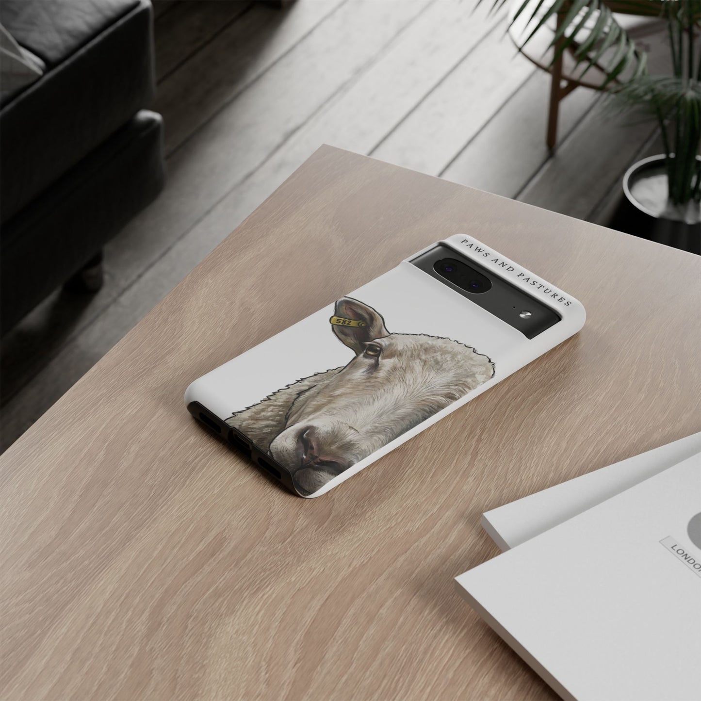 White Sheep Phone Case