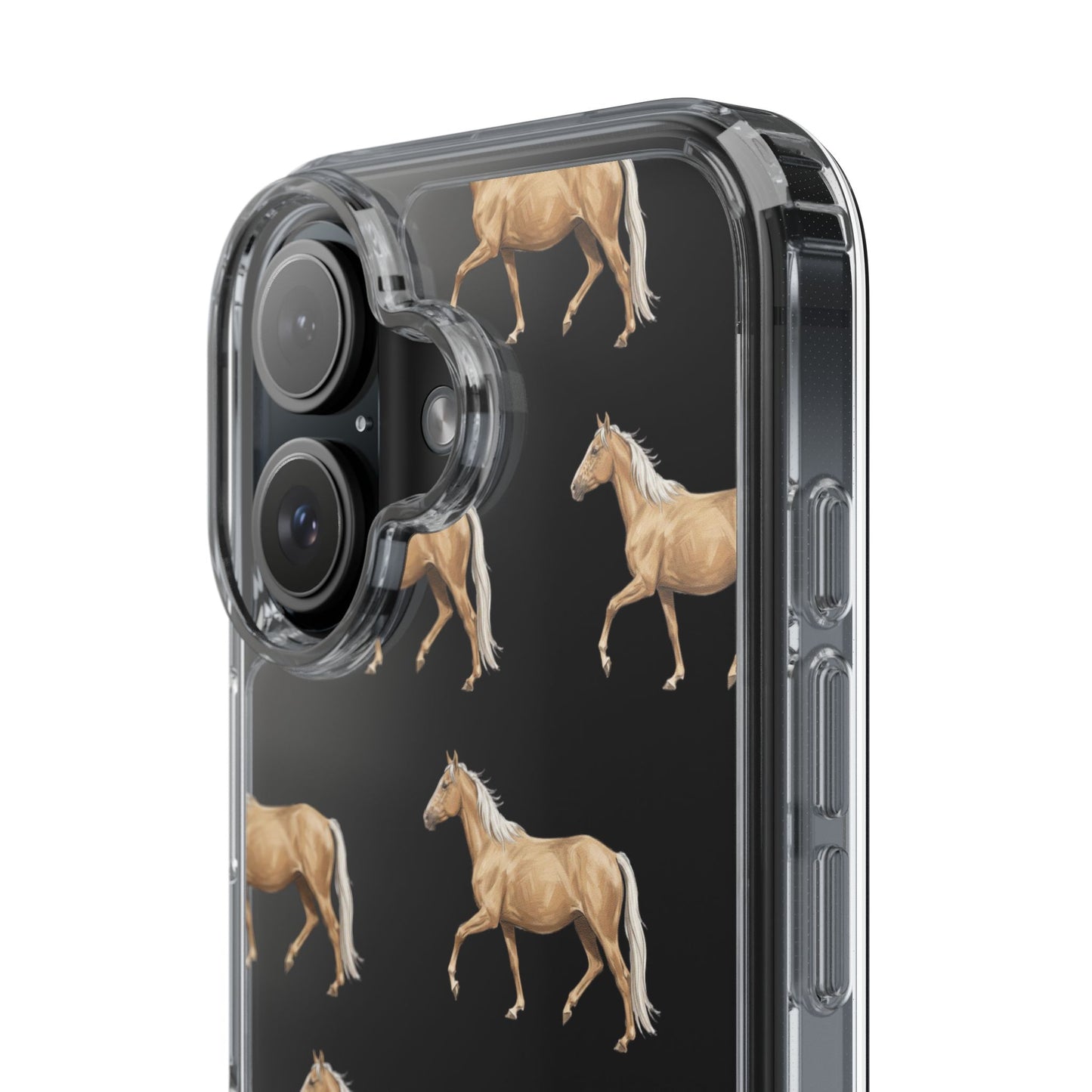 Horse Pattern iPhone Clear Case